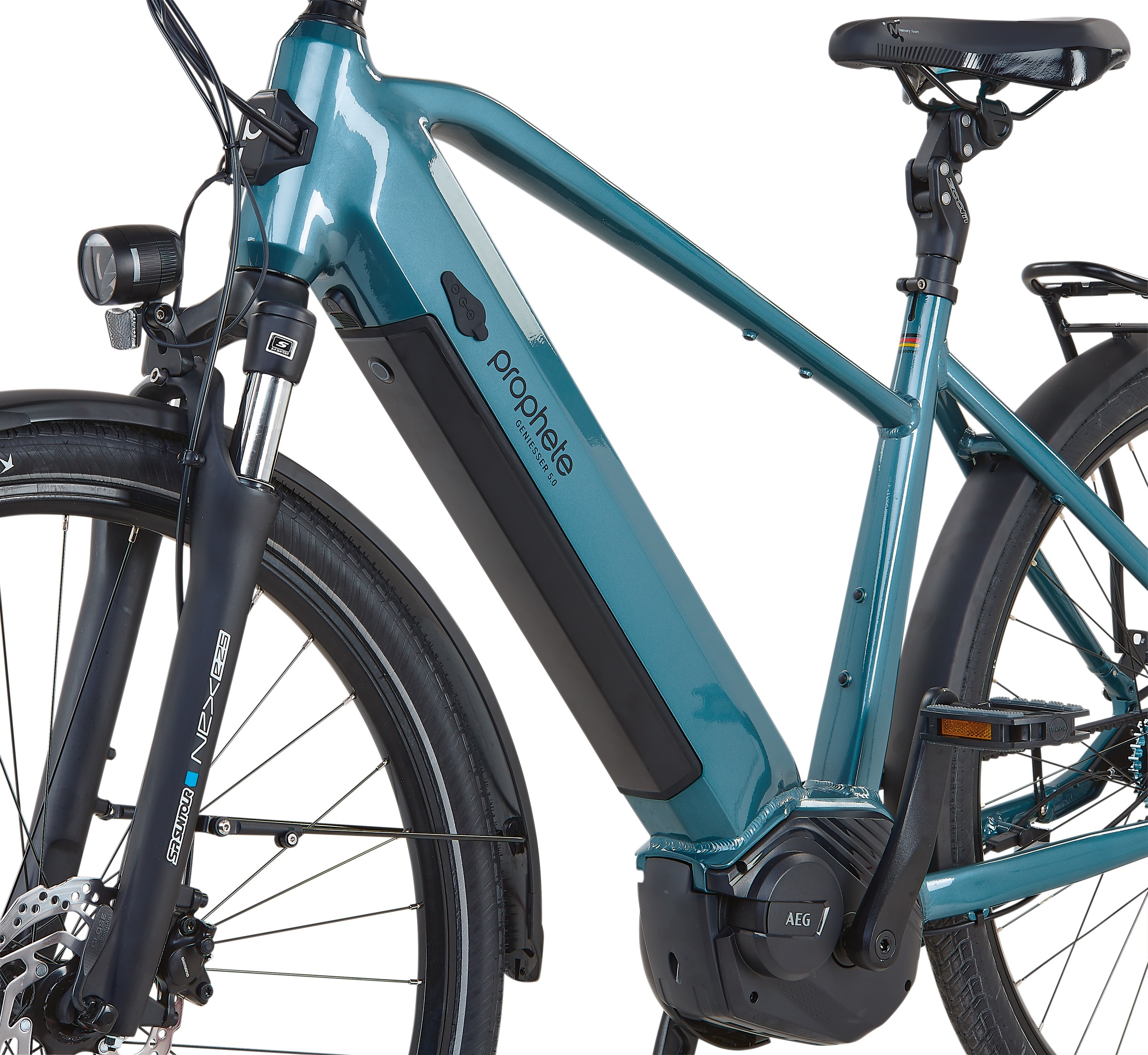 Prophete »Geniesser 5.0« 7 Gang Shimano Nexus Schaltwerk Nabenschaltung Mittelmotor 250 W