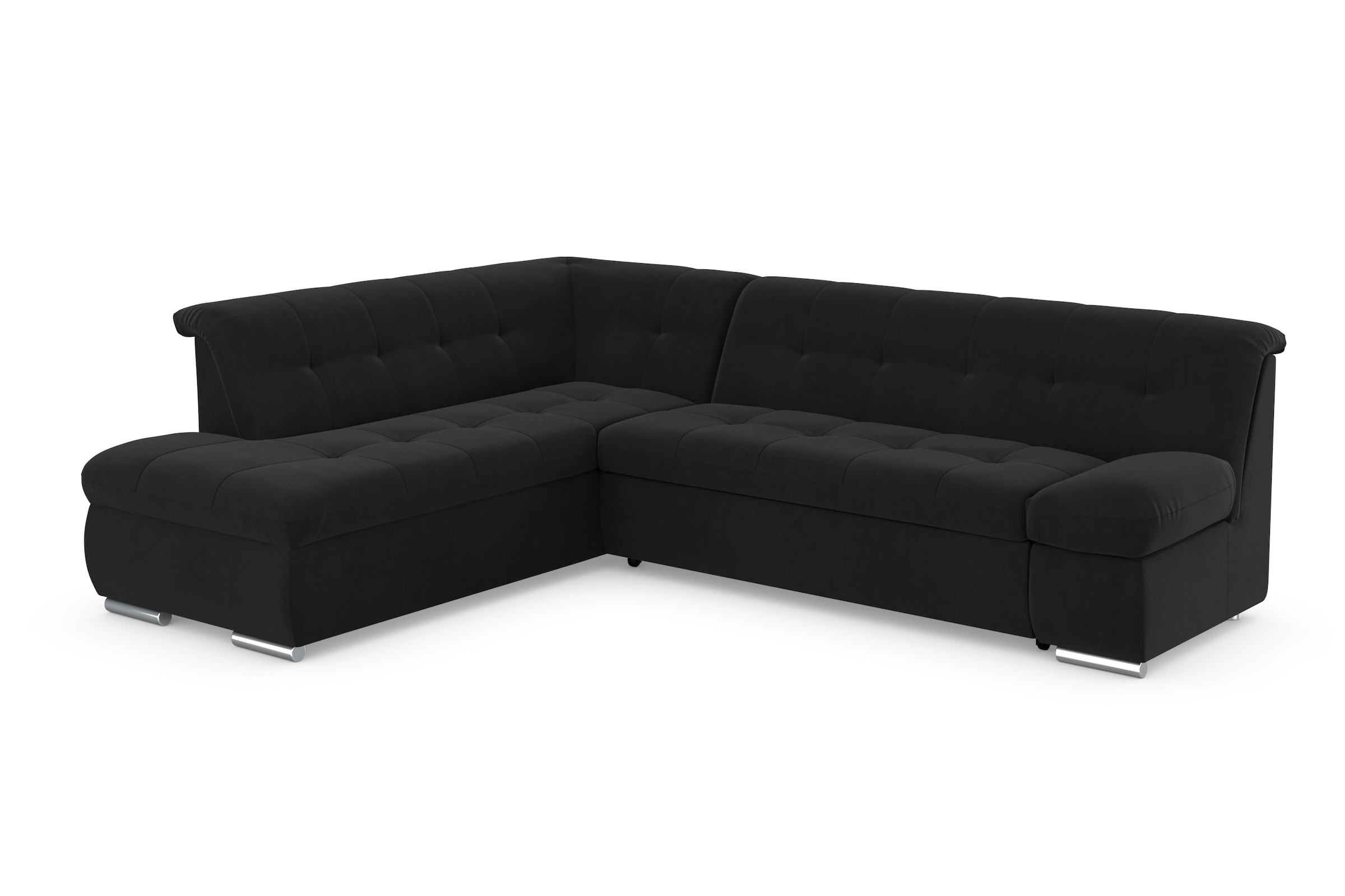 DOMO collection Ecksofa »Mona L-Form«, wahlweise mit Bett- und Armlehnfunkt günstig online kaufen
