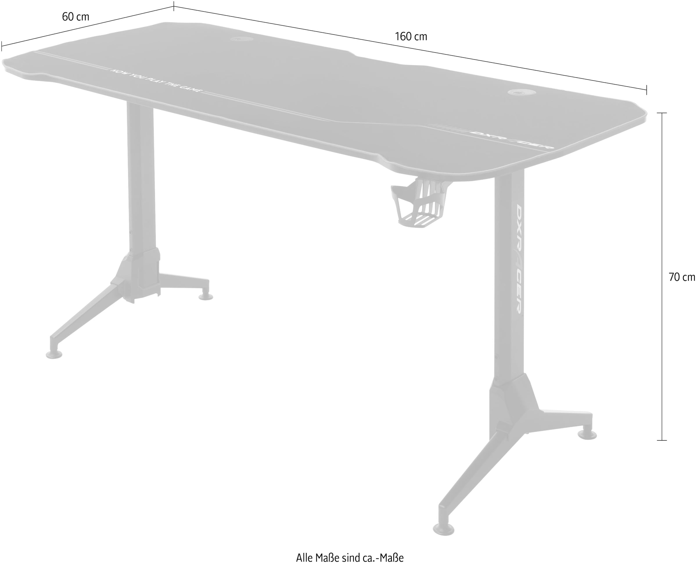 MCA furniture Gamingtisch »Gaming Tisch«