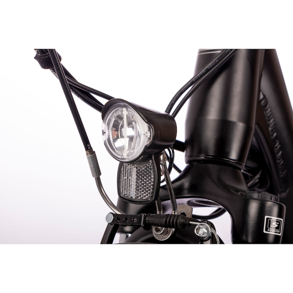 SAXONETTE E-Bike »Saxonette Advanced Plus«, 3 Gang, Frontmotor 250 W, (mit Akku-Ladegerät)