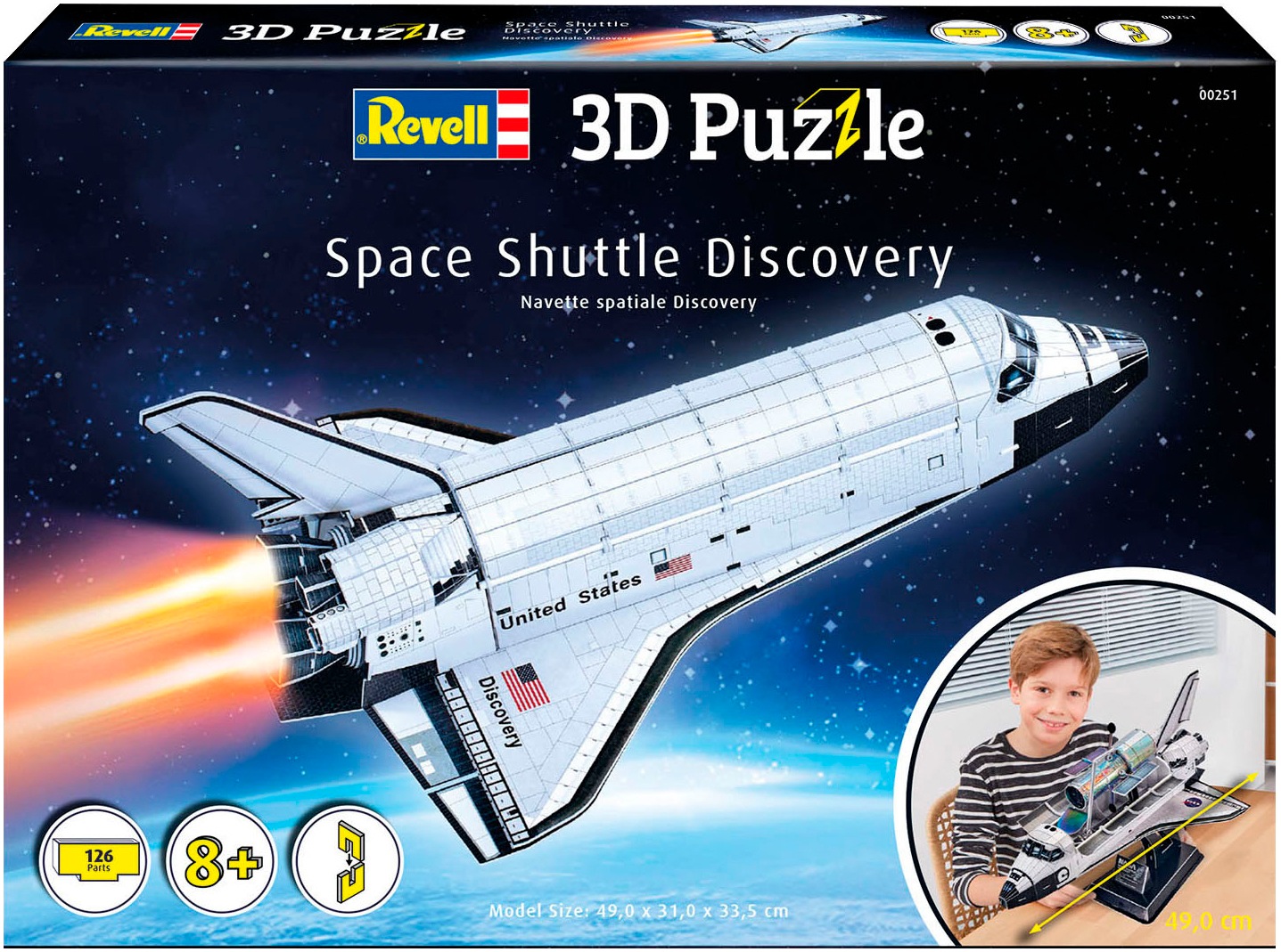 Revell® 3D-Puzzle »Space Shuttle Discovery«