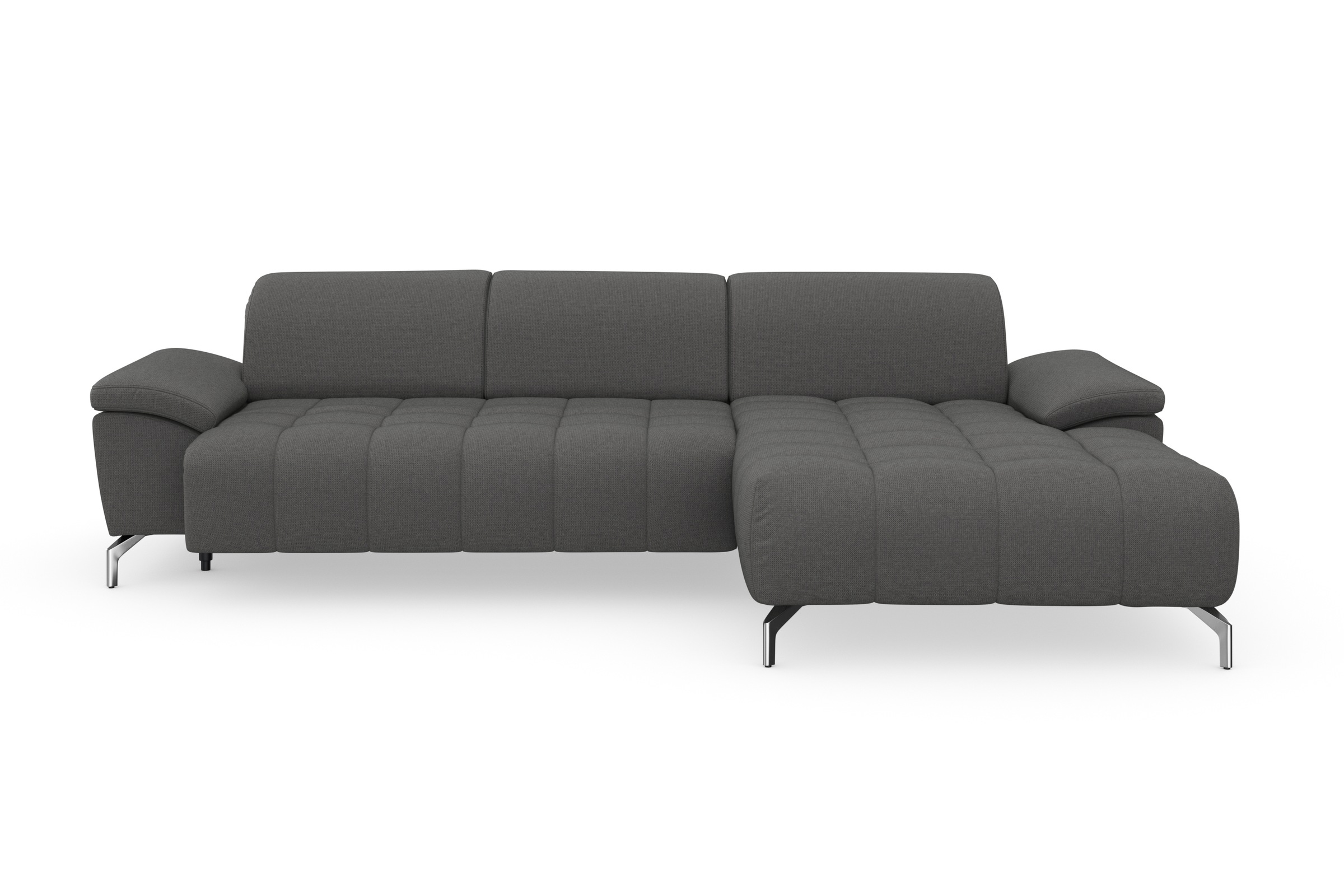 sit&more Ecksofa »Cool L-Form«, wahlweise mit Kopfteilverstellung und Vorzi günstig online kaufen
