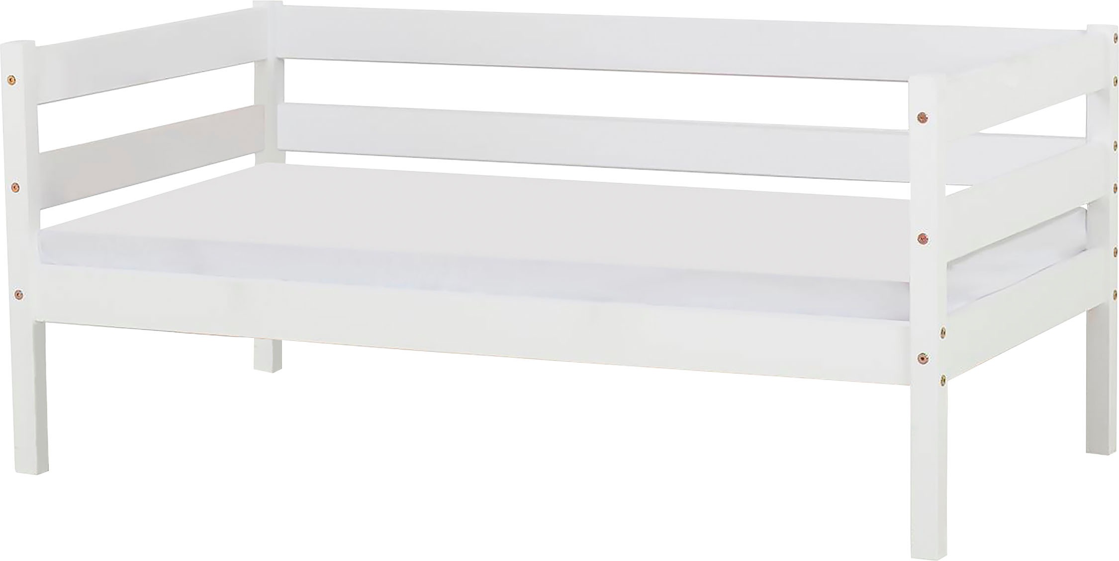 Hoppekids Einzelbett »ECO Comfort Kinderbett, Kiefer Massivholz, Jugendbett günstig online kaufen