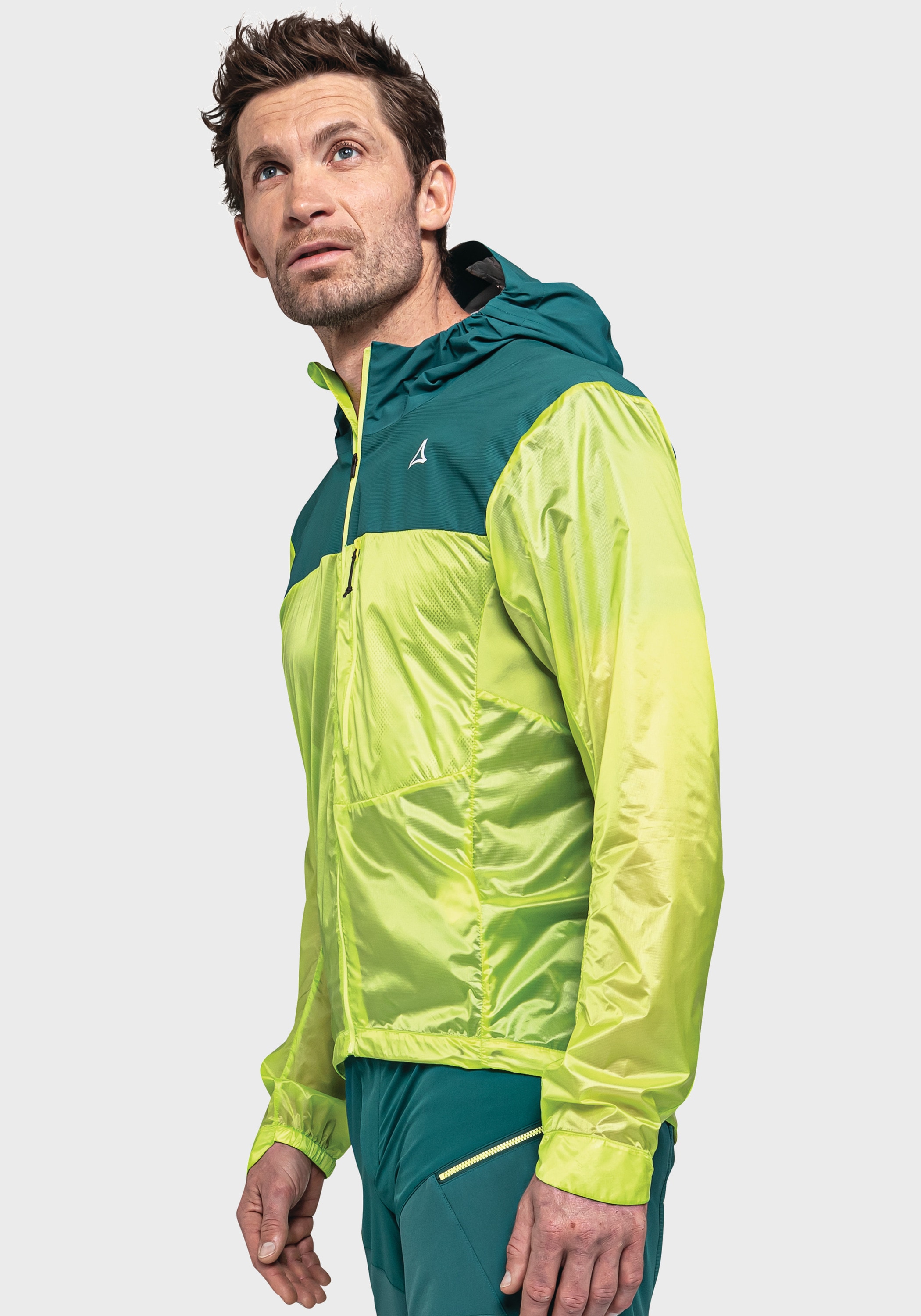 Schöffel Outdoorjacke »Hybrid Jkt Flow Trail M« mit Kapuze