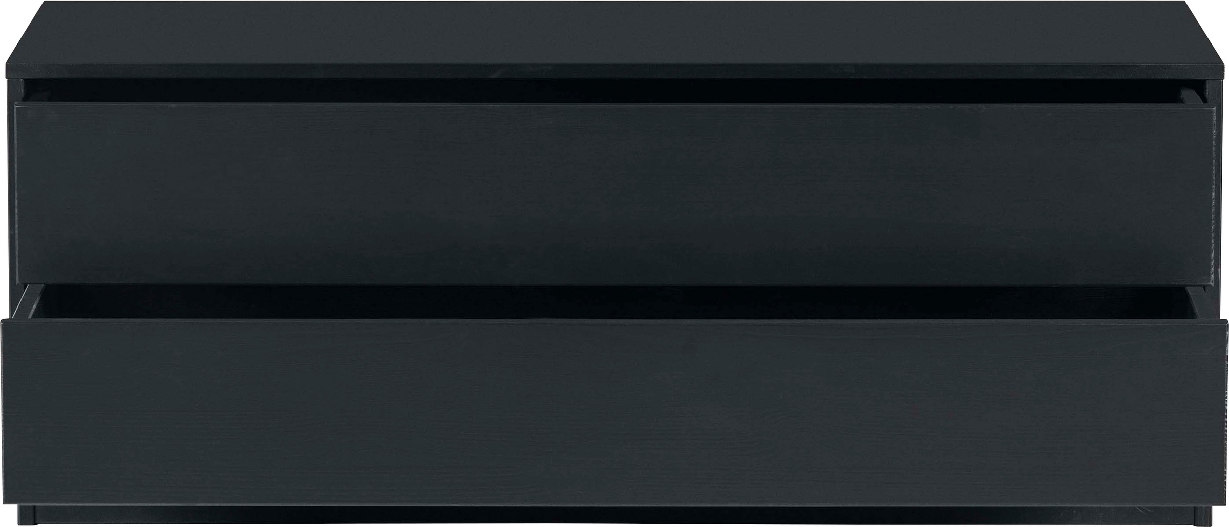 WOOOD Lowboard »Finca, TV-Kommode, Breite 50 cm oder 100 cm«, mit 2 Schubkästen inkl. modernem Push-to-Open-Funktion