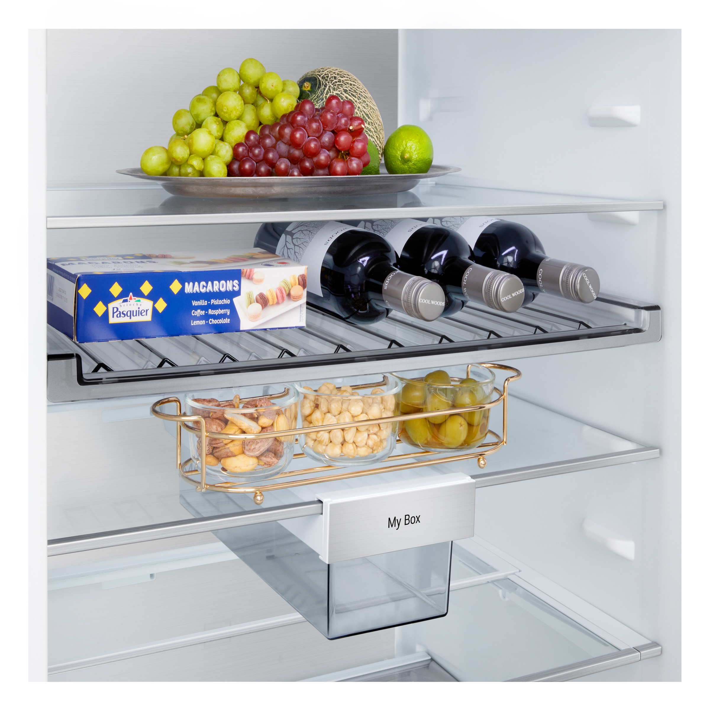 LG Kühl-/Gefrierkombination »GBBS726ASW« 203 cm hoch 59,5 cm breit 0 Grad Zone und Total NoFrost