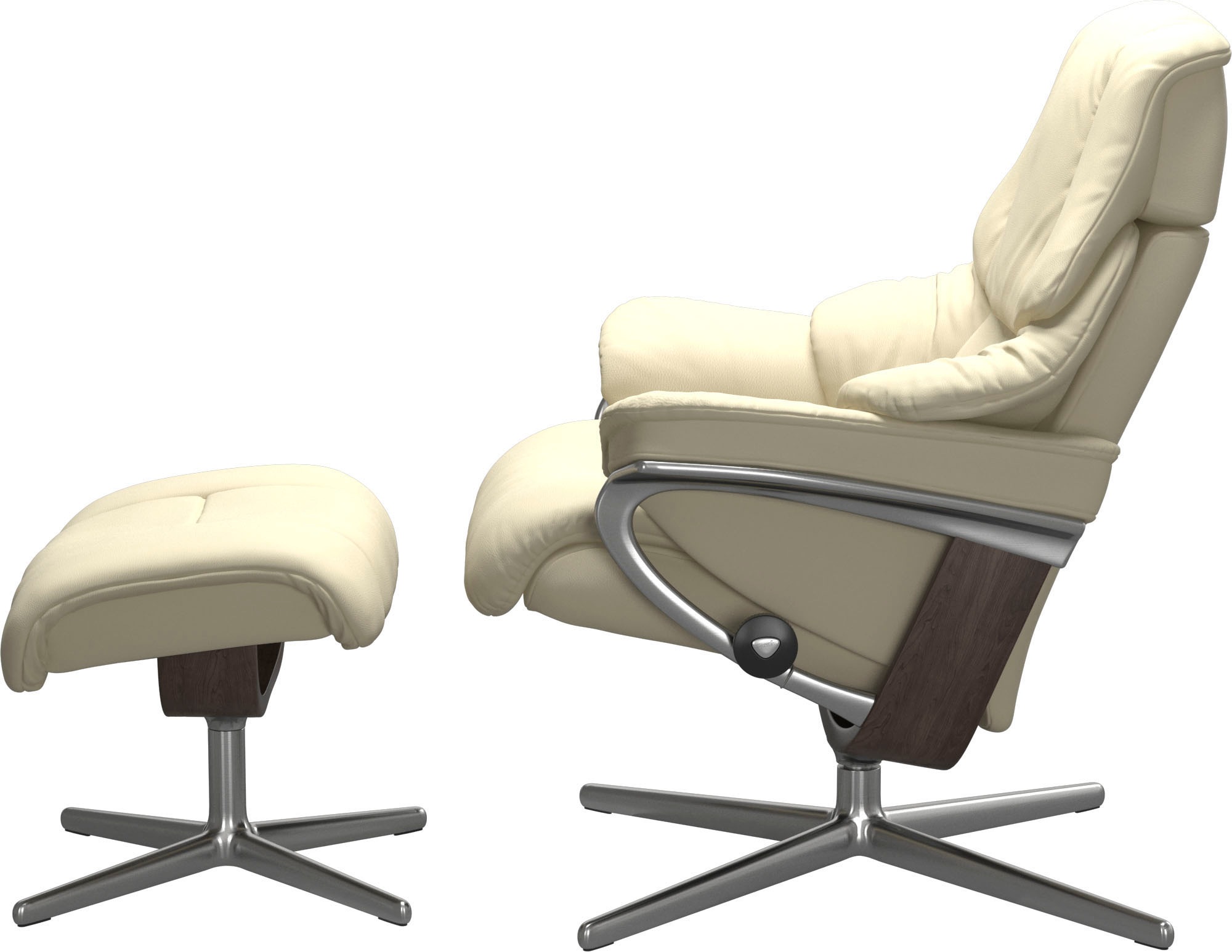 Stressless® Relaxsessel »Reno«, mit Cross Base, Größe S, M & L, Holzakzent Wenge