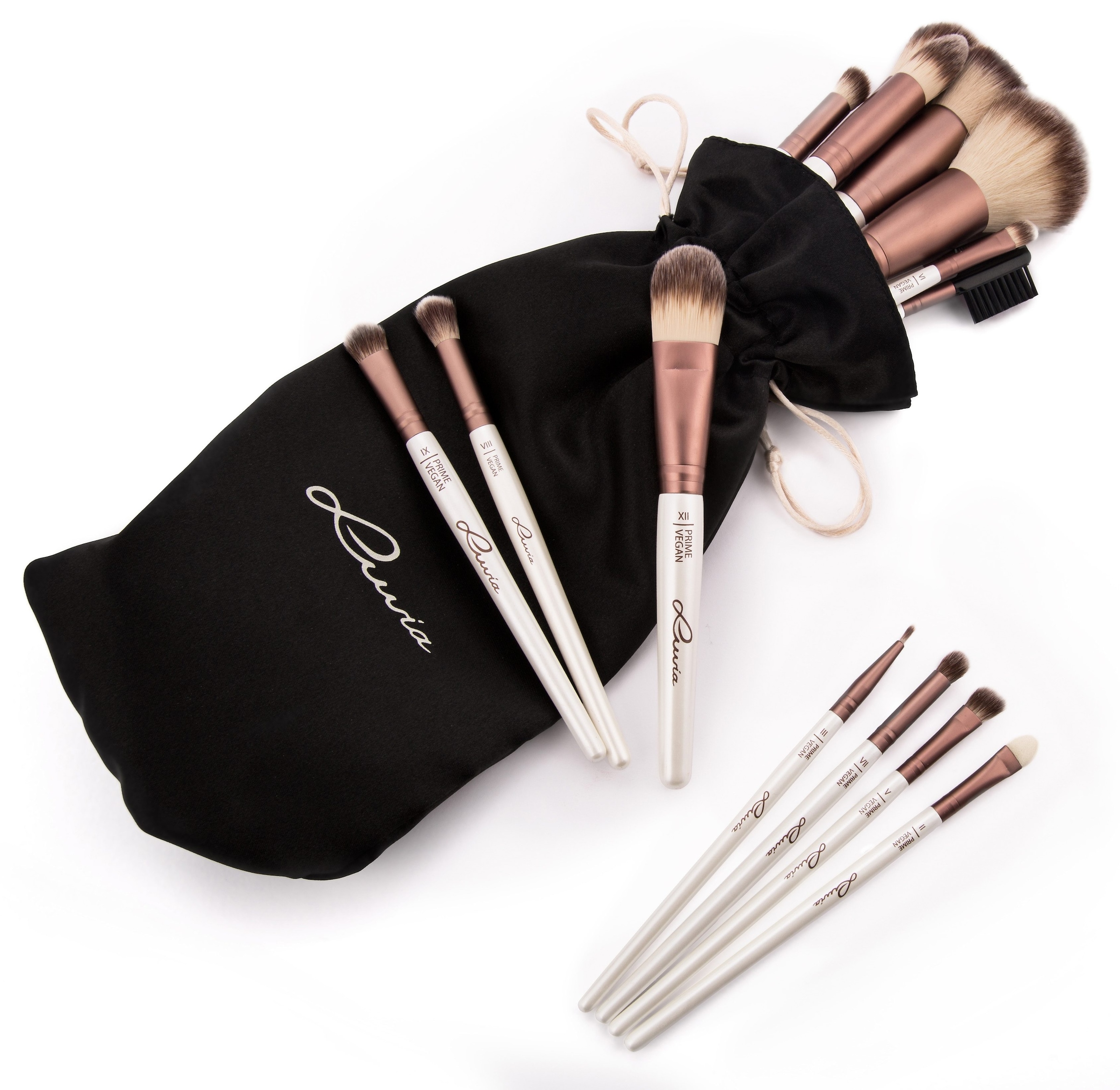 Luvia Cosmetics Kosmetikpinsel-Set »Prime Vegan«, (15 Pinselhalter), vegan inkl. bestellen tlg., jetzt