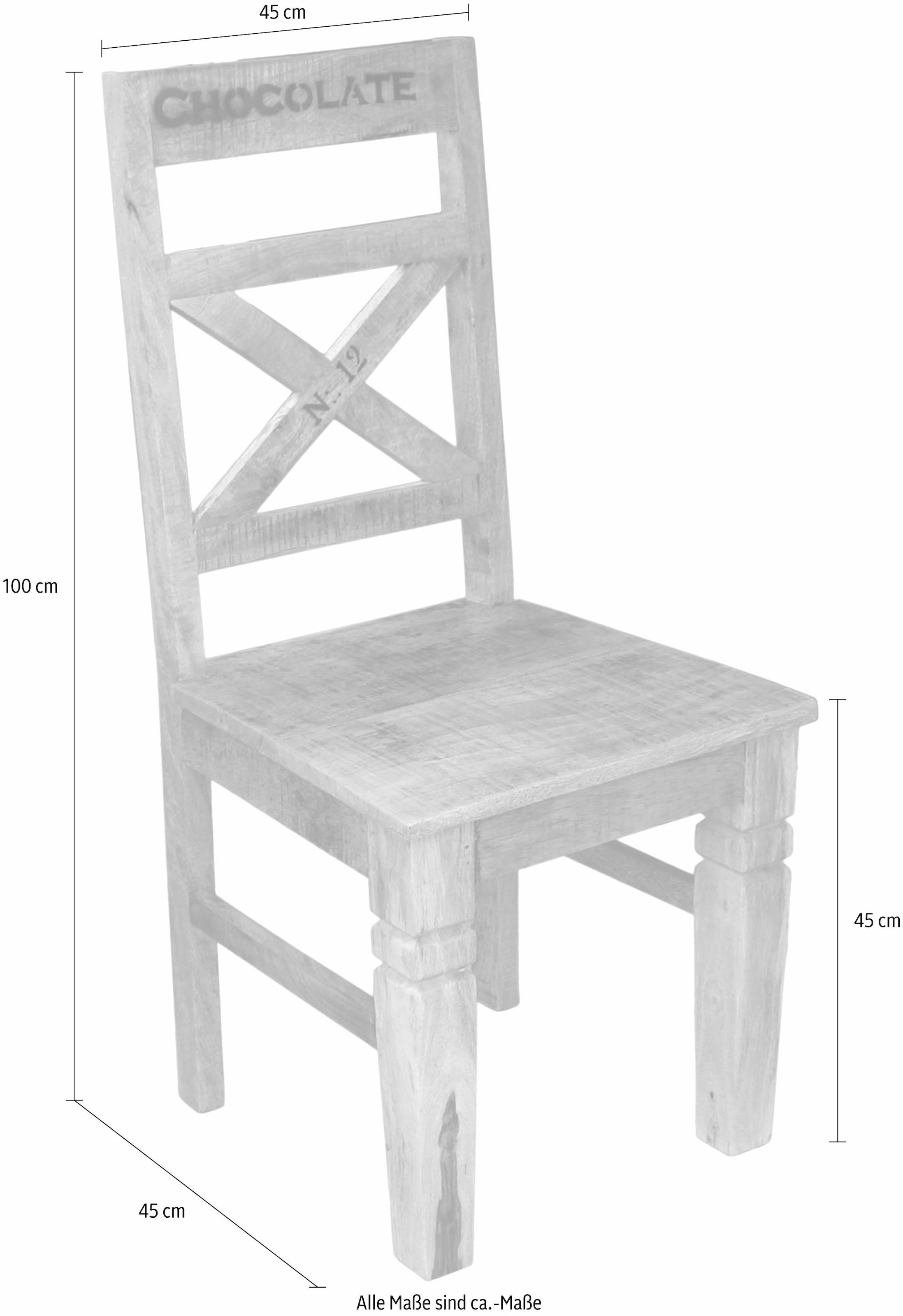 SIT 4-Fußstuhl »Rustic«, (Set), St. kaufen 2 online
