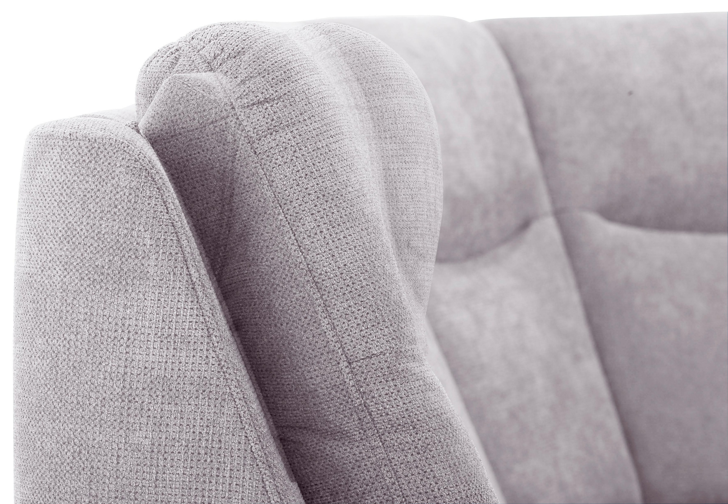 Home affaire Ecksofa »Boccaccio L-Form«, mit Federkern, incl. Kopfteilverstellung, wahlweise Bettfunktion