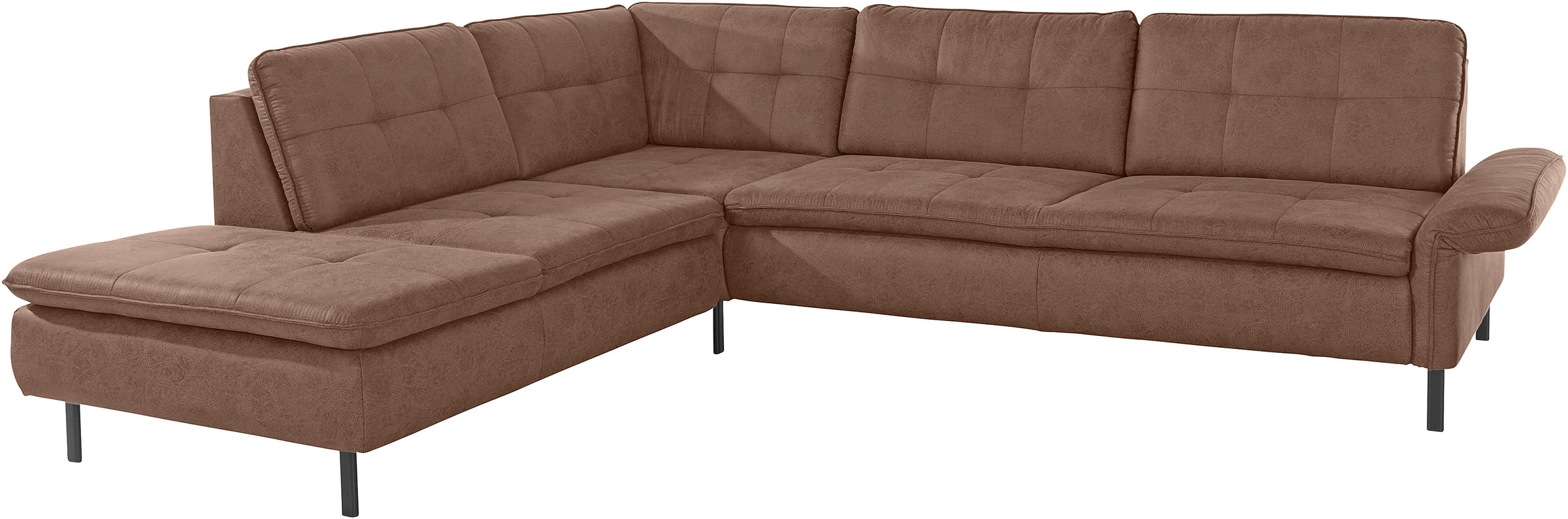 INOSIGN Ecksofa »Birkholm L-Form«, Armlehnverstellung, auch in Easy Clean Bezug - mit Wasser zu reinigen