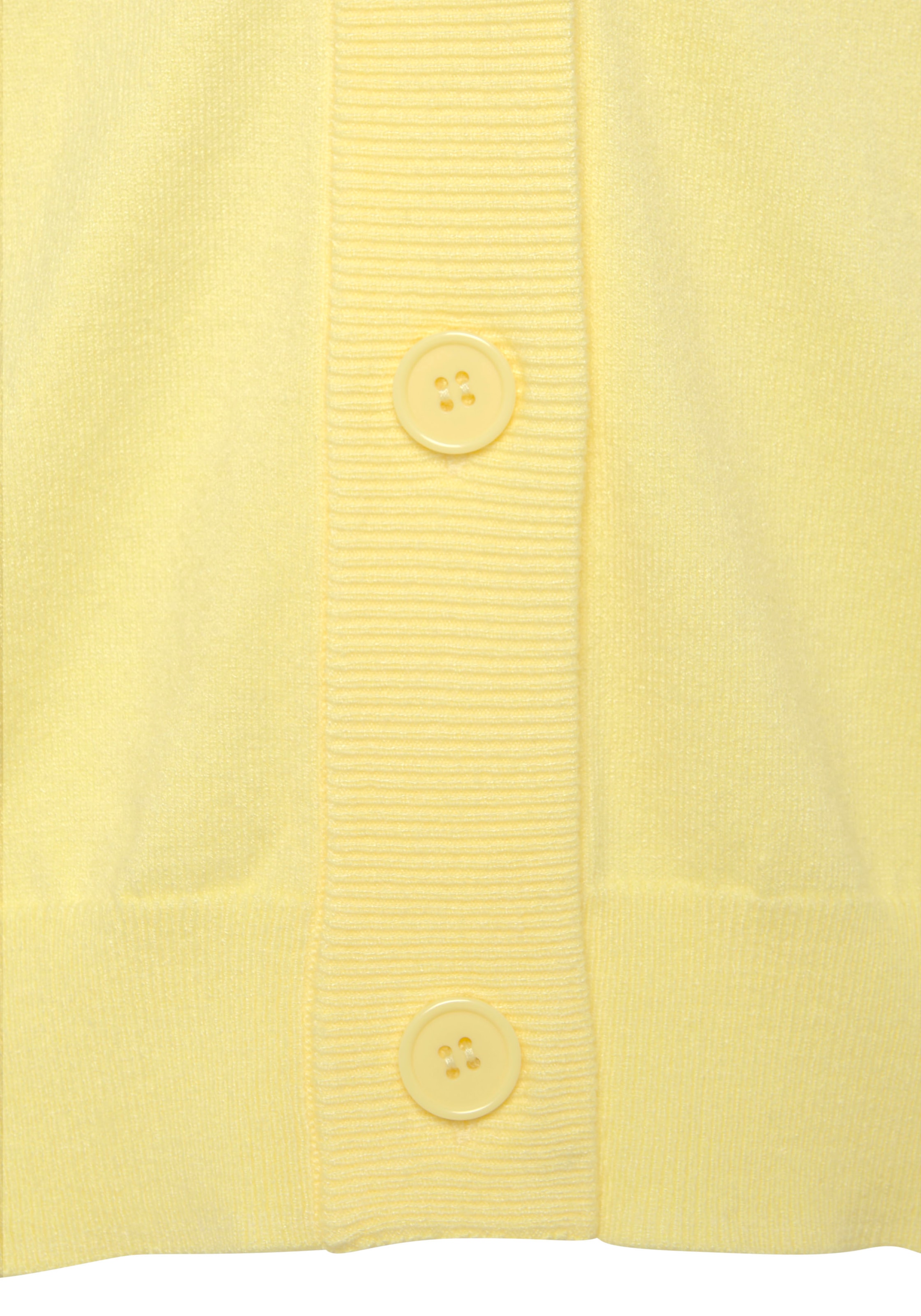 LASCANA Strickjacke in kurzer Form, Loungewear