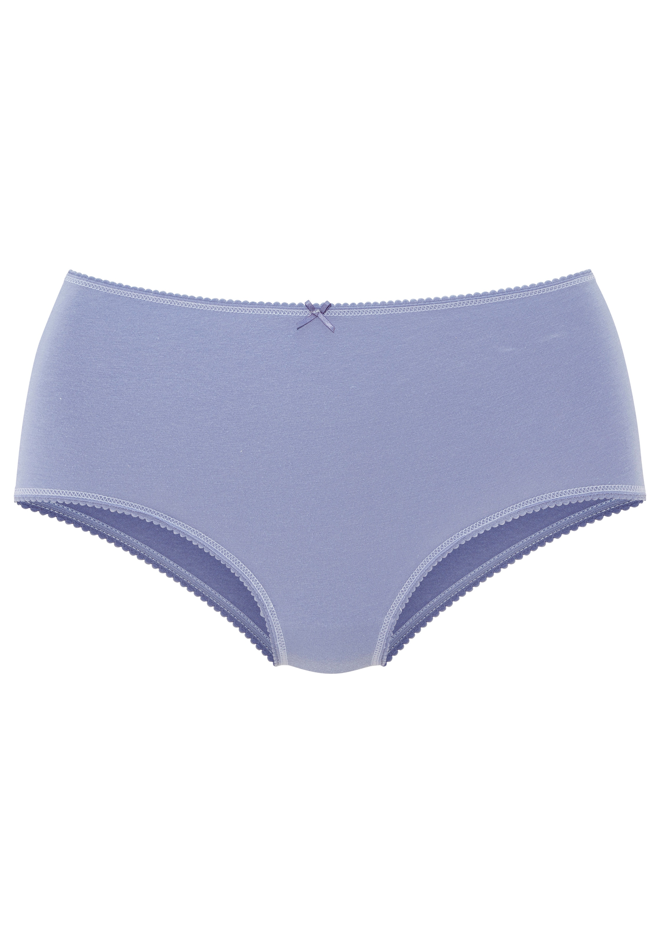 Vivance Taillenslip 5er Pack,  mit kleiner Häkelkante
