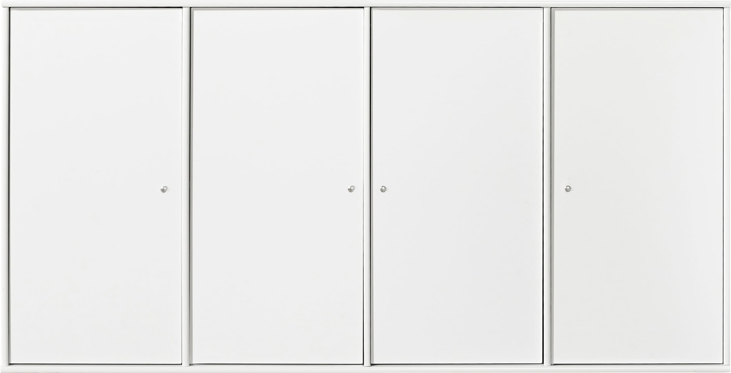Hammel Furniture Sideboard »Mistral Kubus«, mit vier Türen, Wandmontage/stehend, Breite: 136 cm