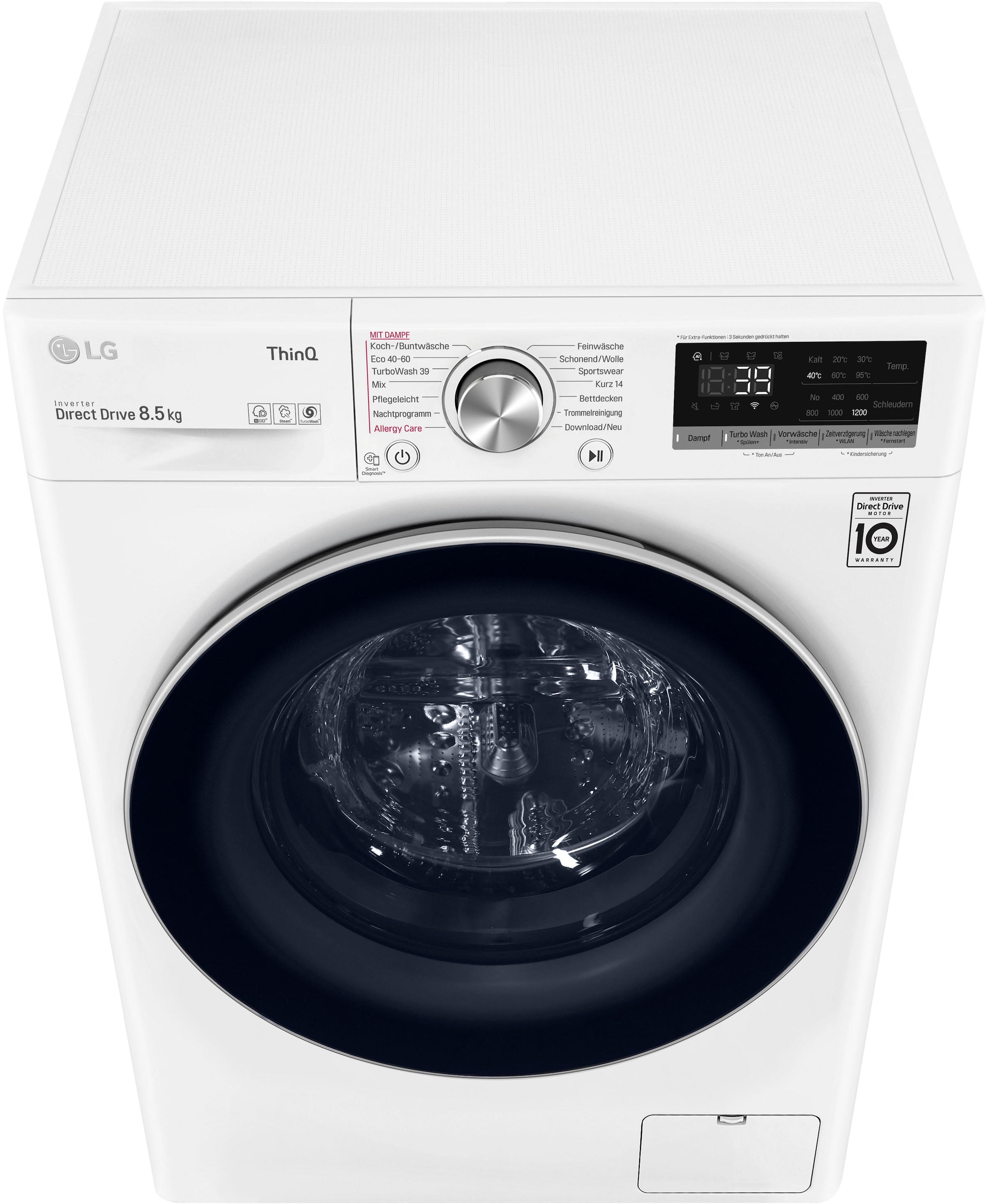LG Waschmaschine Rechnung »F2V7SLIM8E«, U/min F2V7SLIM8E, kaufen 8,5 auf kg, 1200