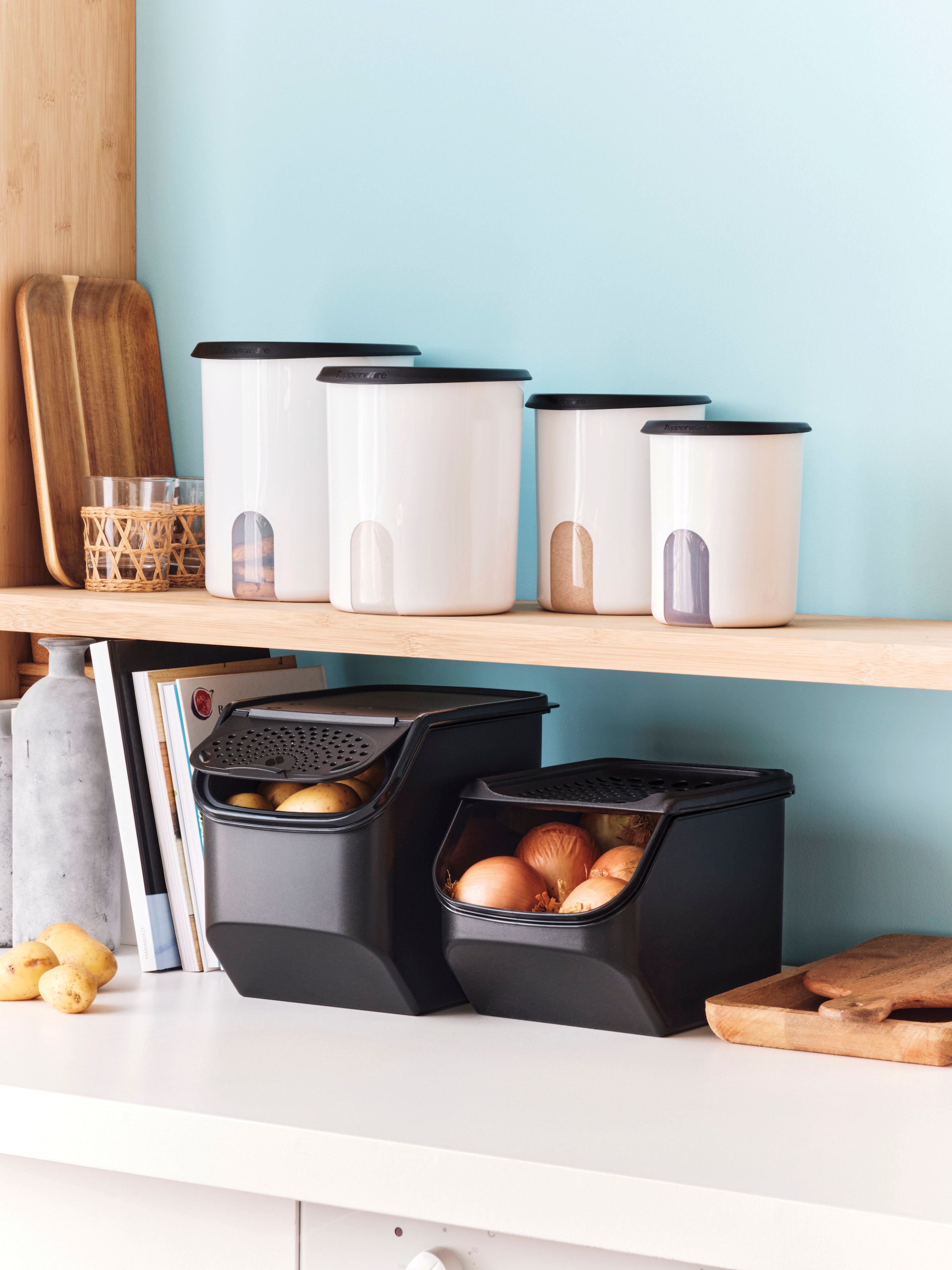 TUPPERWARE Aufbewahrungssystem »Tupperware, PotatoSmart 8,3 l + OnionSmart günstig online kaufen