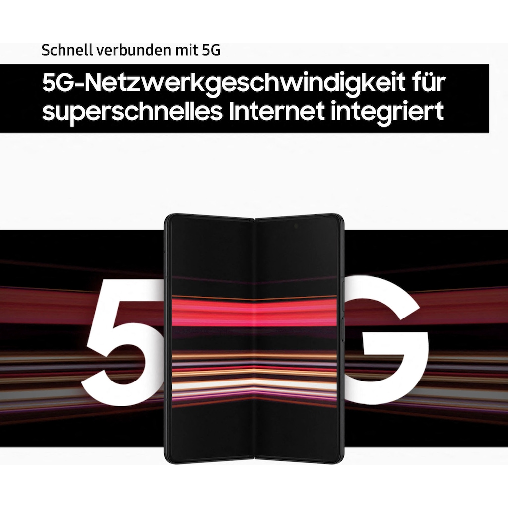 Samsung Smartphone »Galaxy Z Fold 3, 5G 256GB«, Phantom Silver, 19,19 cm/7,6 Zoll, 256 GB Speicherplatz, 12 MP Kamera