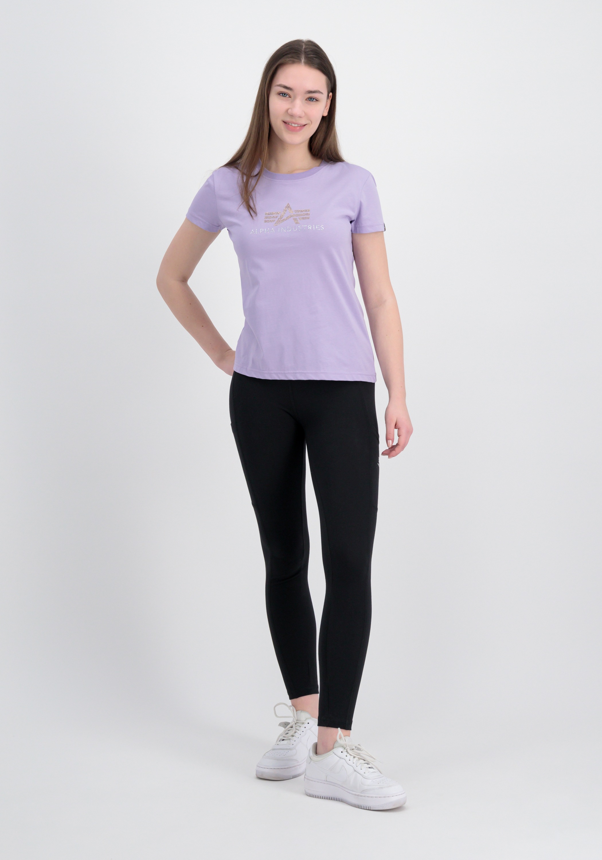 Alpha Industries T-Shirt »Alpha Industries Women - T-Shirts Crystal T Women«