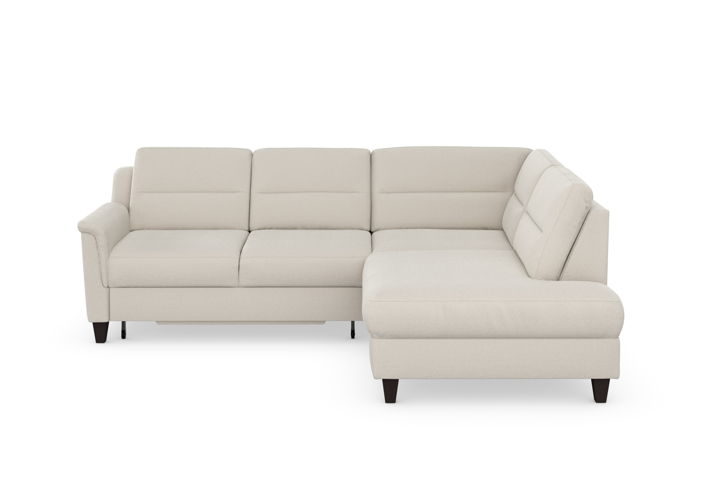 sit&more Ecksofa »Farö L-Form«, inklusive Federkern, wahlweise mit Bettfunktion und Bettkasten