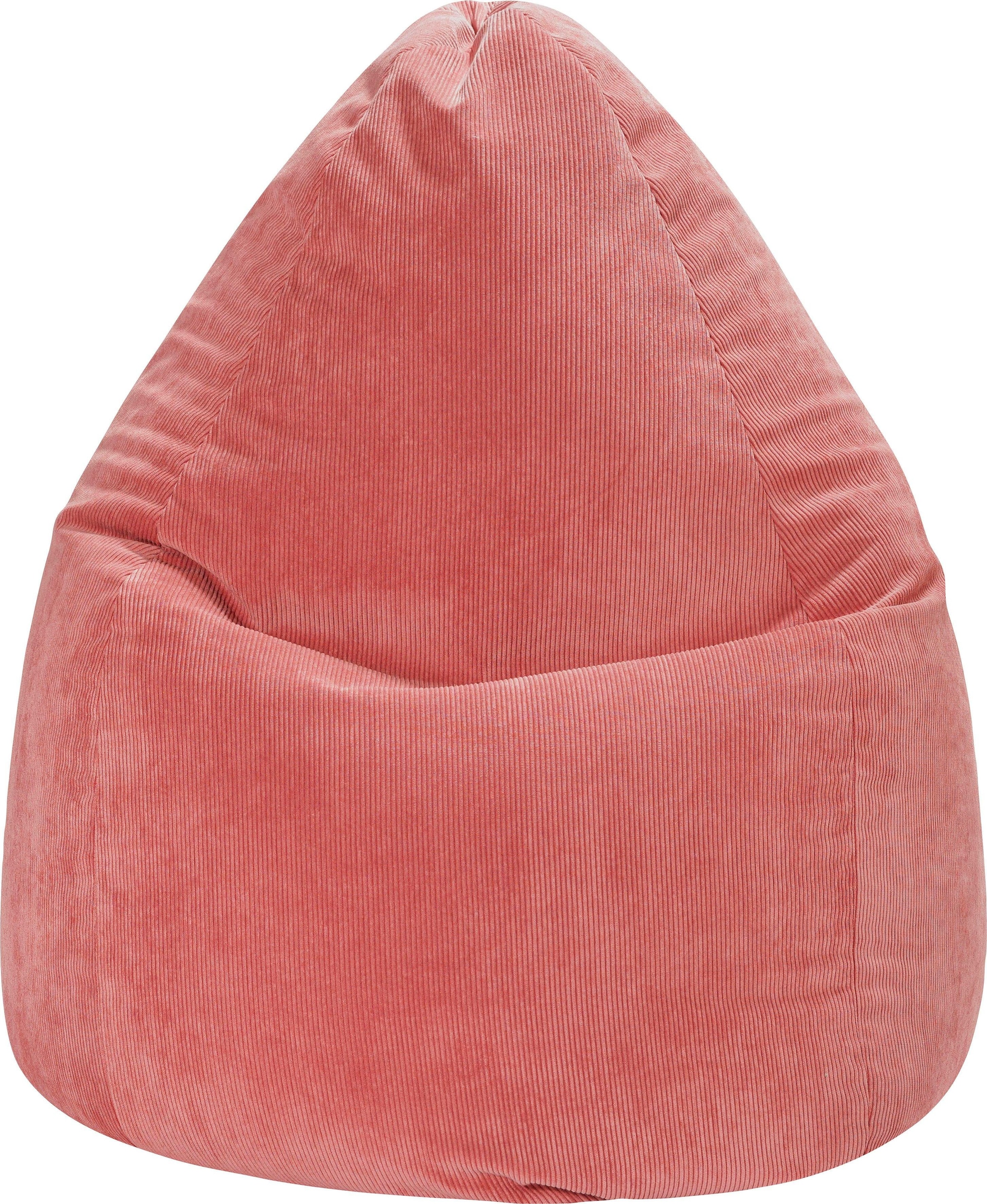 SITTING POINT Sitzsack »BeanBag Cordone XL« 1 Stk. tlg. Kord marsala