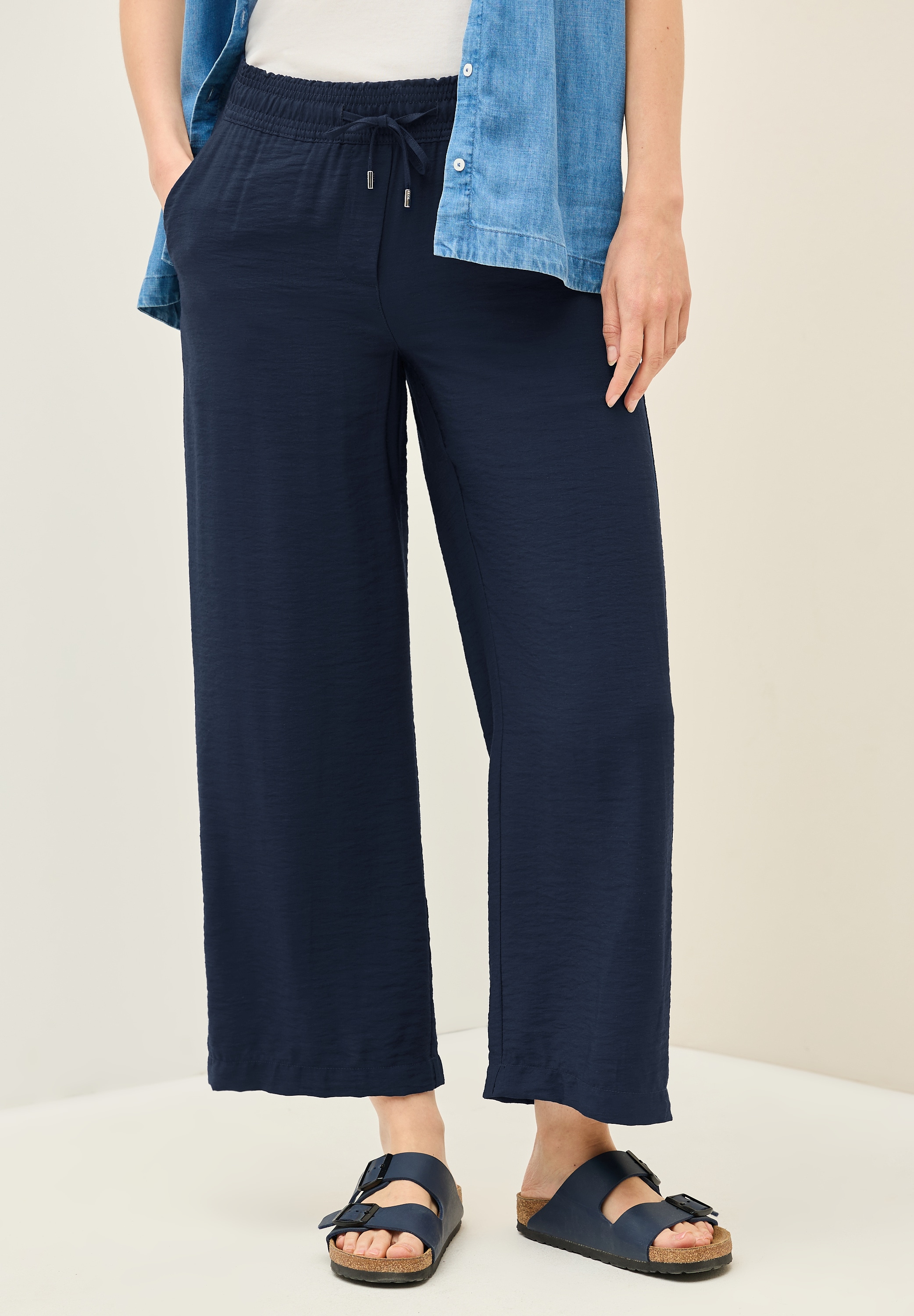 Leichte Sommerhose Aus Twill