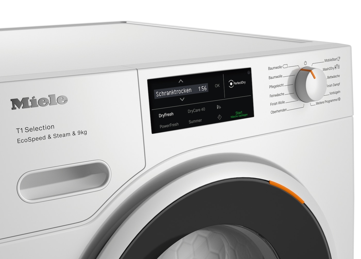Miele Wärmepumpentrockner »TSL783WP EcoSpeed&Steam&9kg« Getestet auf 20 Jahre perfekte Wäschepflege, 25 Jahre Motorgarantie