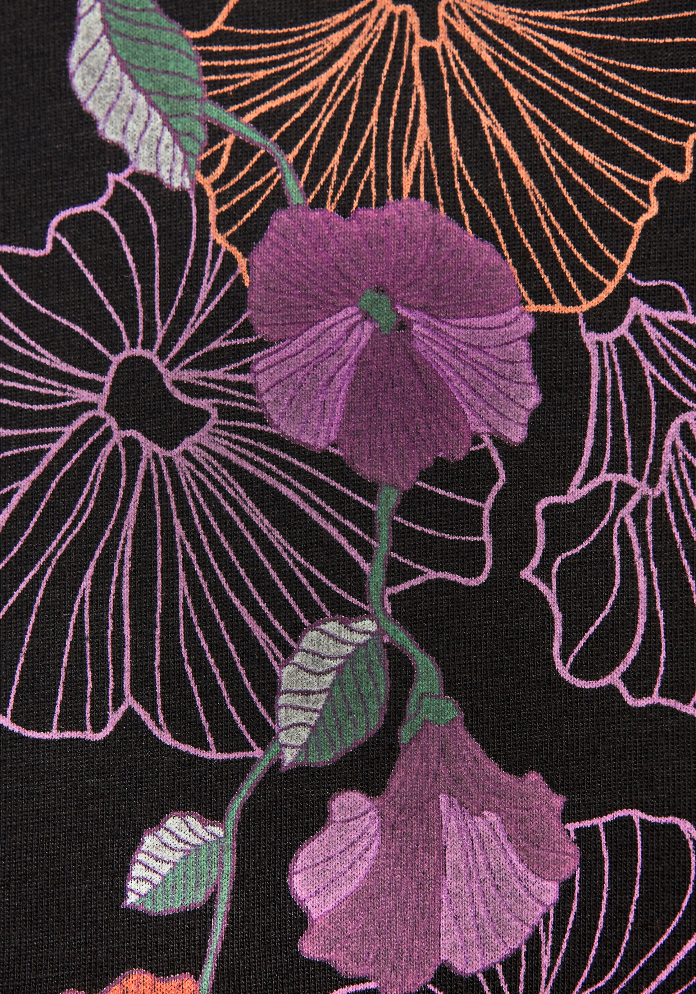 Vivance Dreams Negligé, mit Blumen-Druck