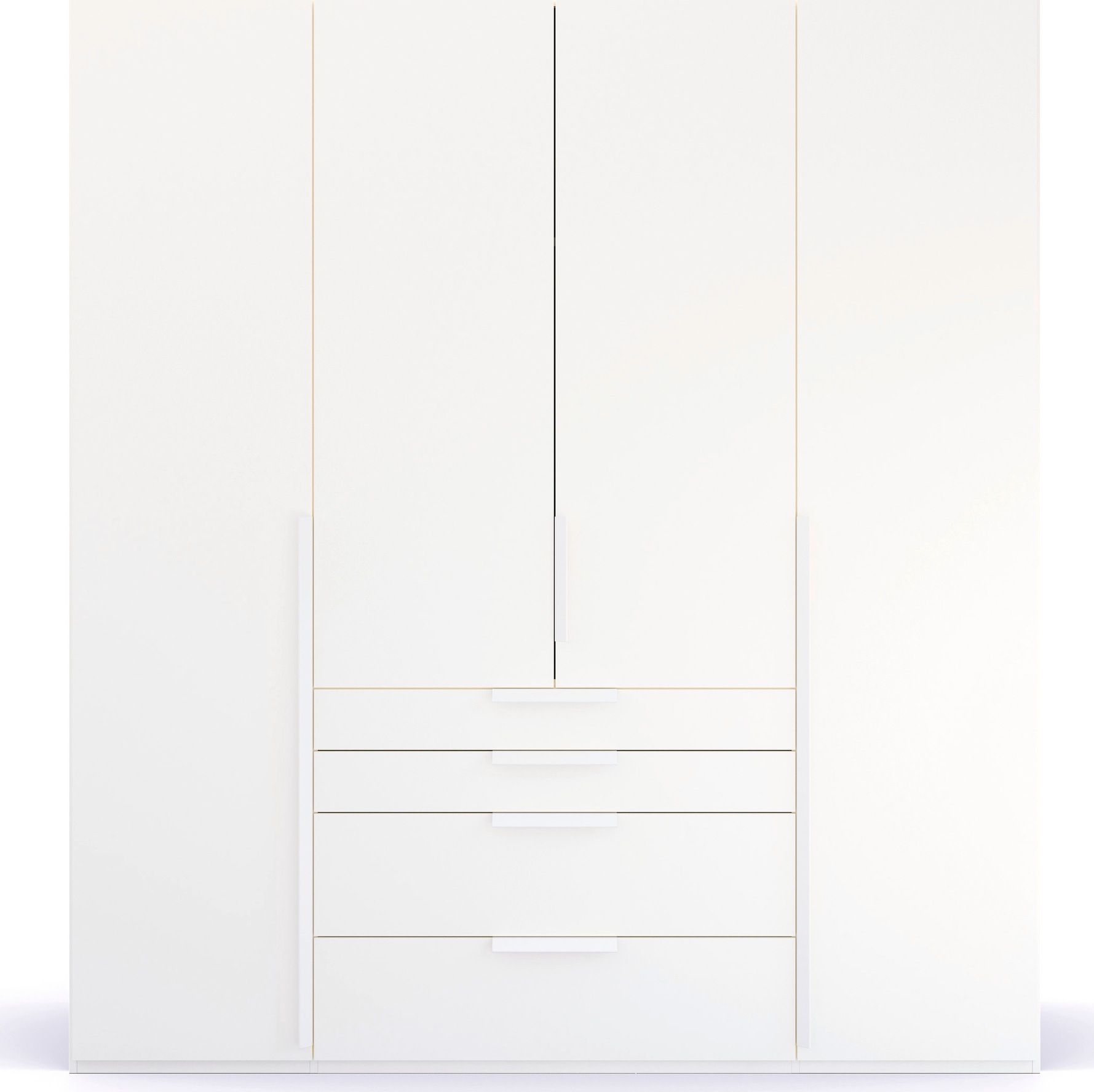 rauch Drehtürenschrank »Purisma«, mit Schubladen und umfangreichem Zubehör, mit Soft-Close-Funktion