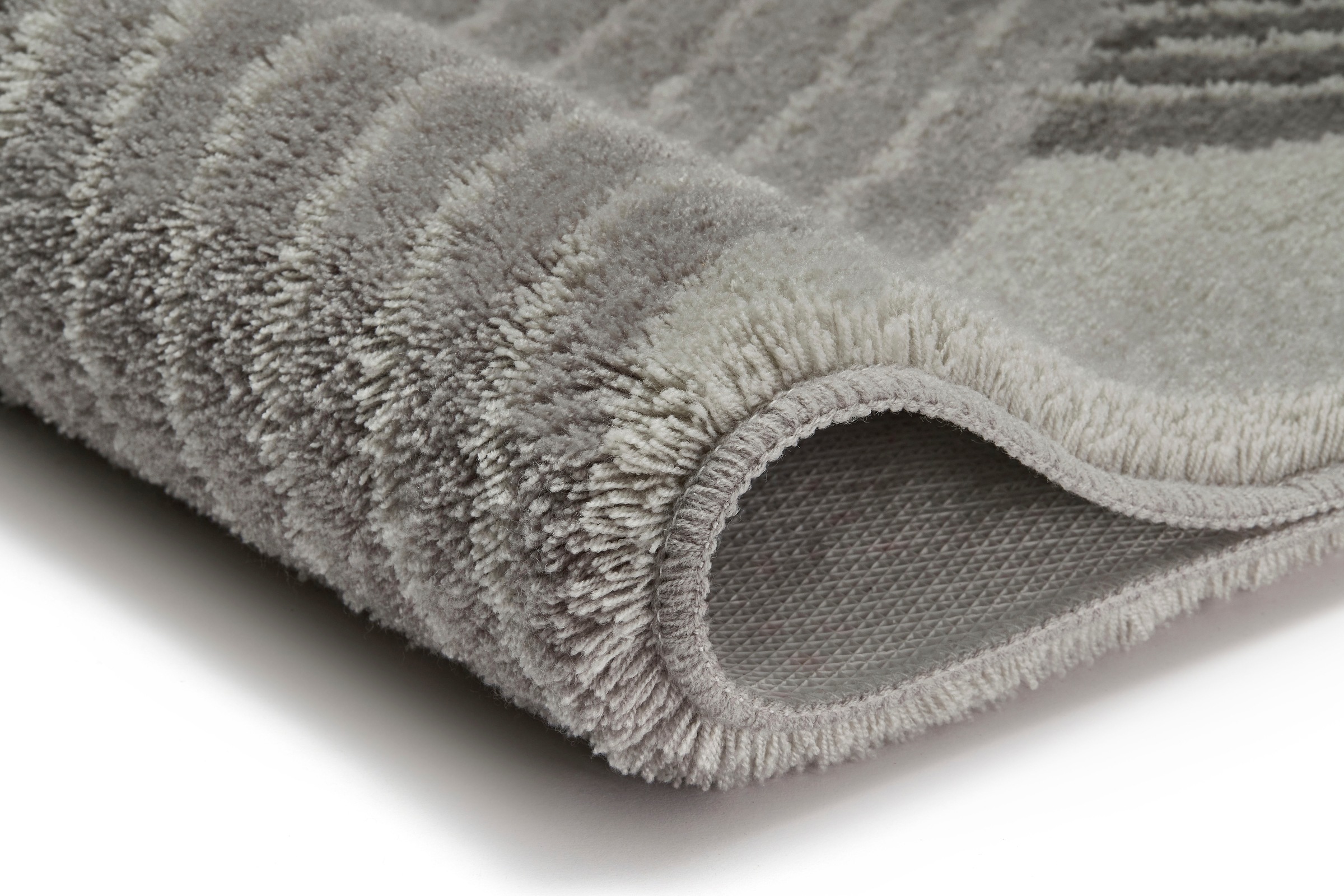 Kleine Wolke Badematte »Cross«, rutschhemmend beschichtet, fußbodenheizungsgeeignet, Badteppich, modernes Design