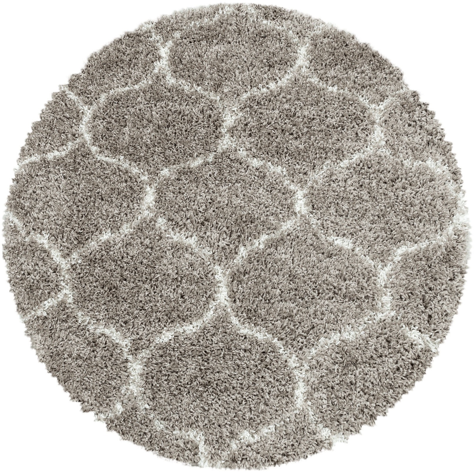 Ayyildiz Teppiche Hochflor-Teppich »SALSA 3201«, rund, 50 mm Höhe, auch rec günstig online kaufen