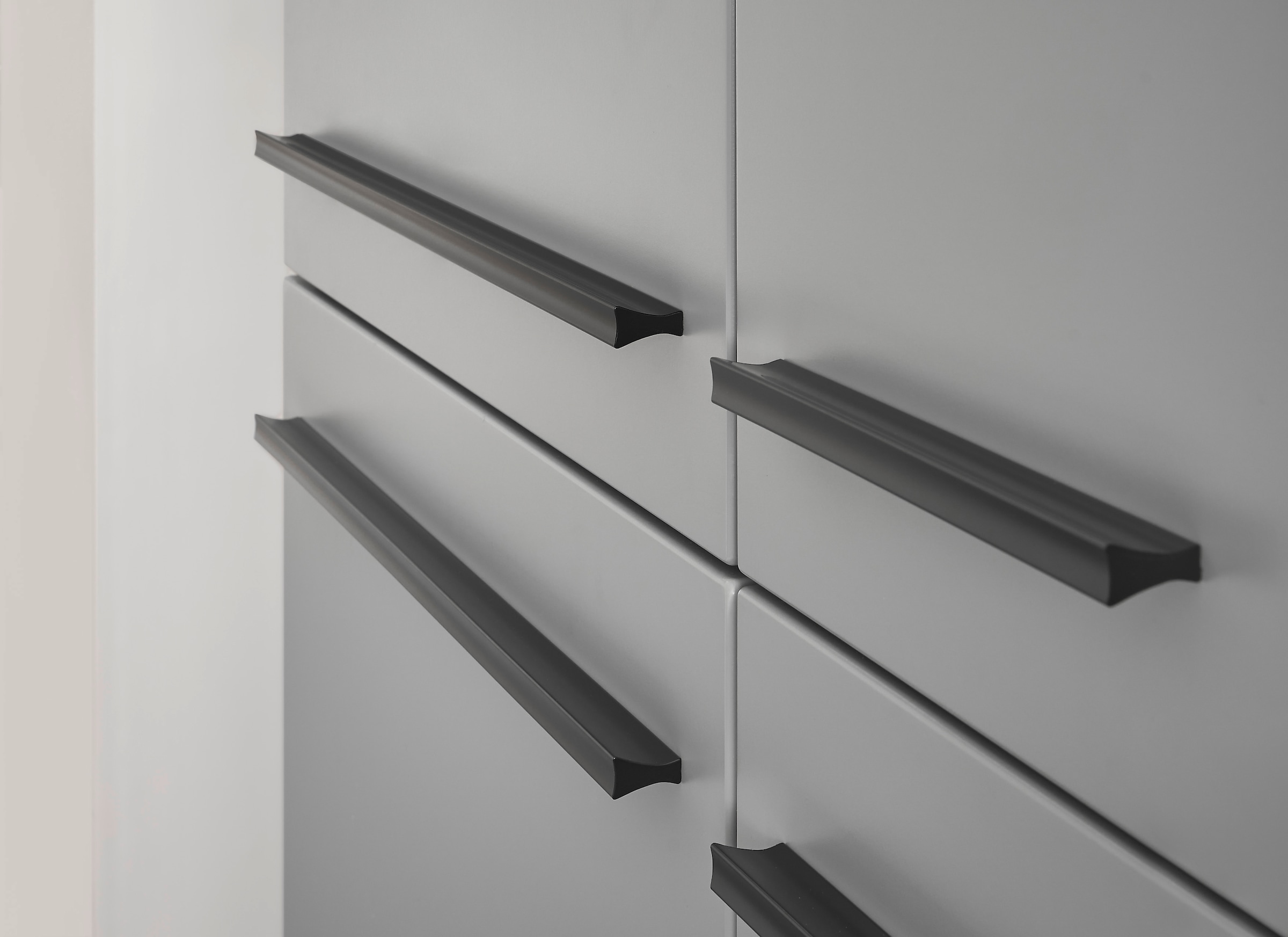 BASIC by Balculina Winkelküche »Denver, Küche BxHxT 250 x 211 x 60«, Breite 250 cm, wahlweise mit E-Geräten und Induktion