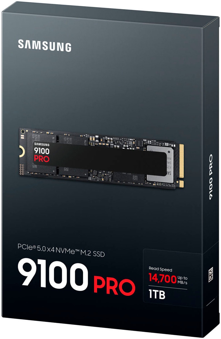 Samsung interne Gaming-SSD »9100 PRO SSD 1TB«, Anschluss M.2 PCIe