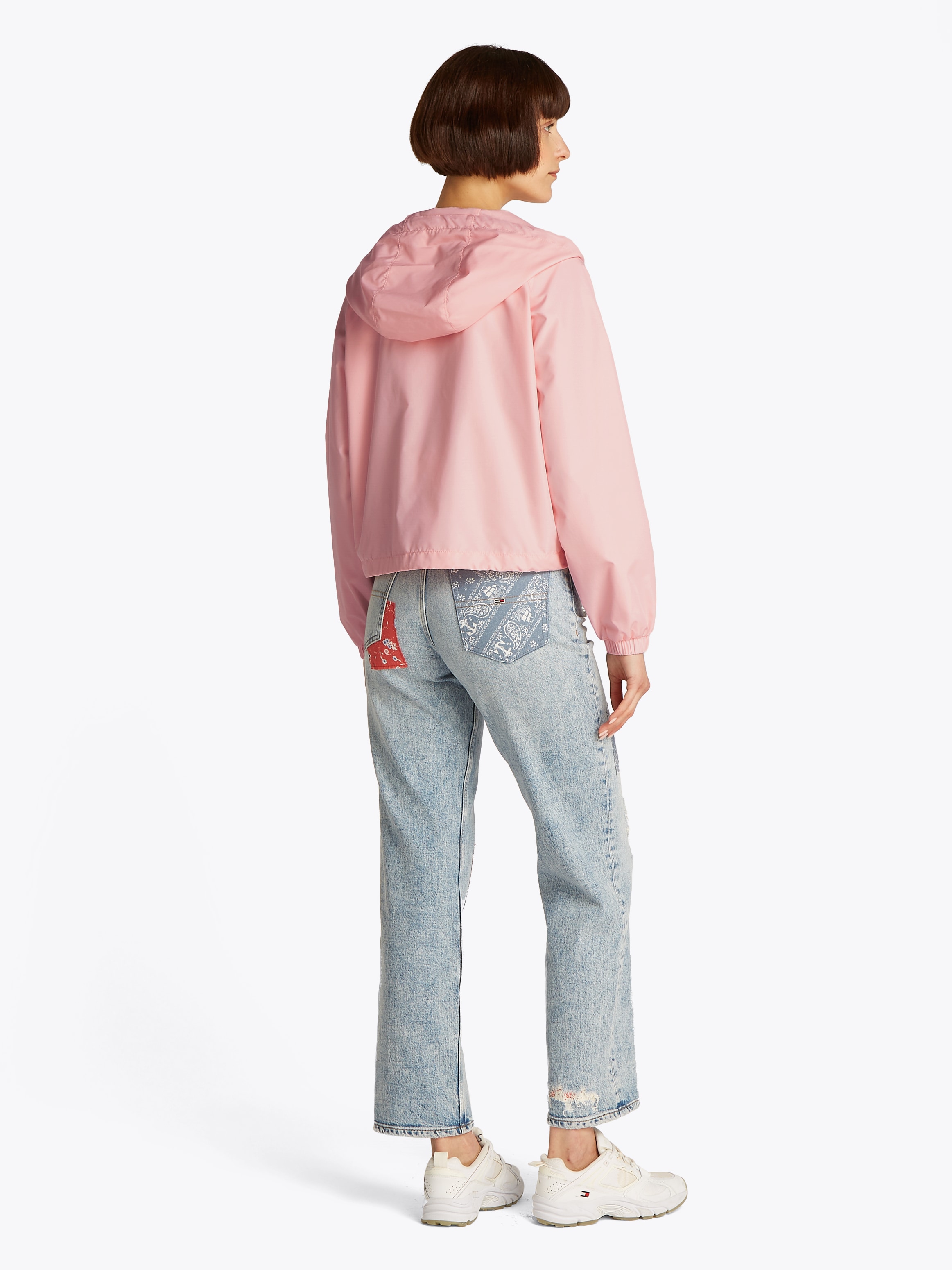 Tommy Jeans Windbreaker »TJW ESSENTIAL WINDBREAKER EXT«, mit Kapuze, mit Logodruck