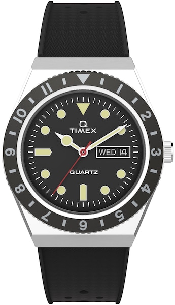 Timex Quarzuhr »Diver Inspired« Armbanduhr, Herrenuhr, Datum, Leuchtzeiger, Silikonarmband