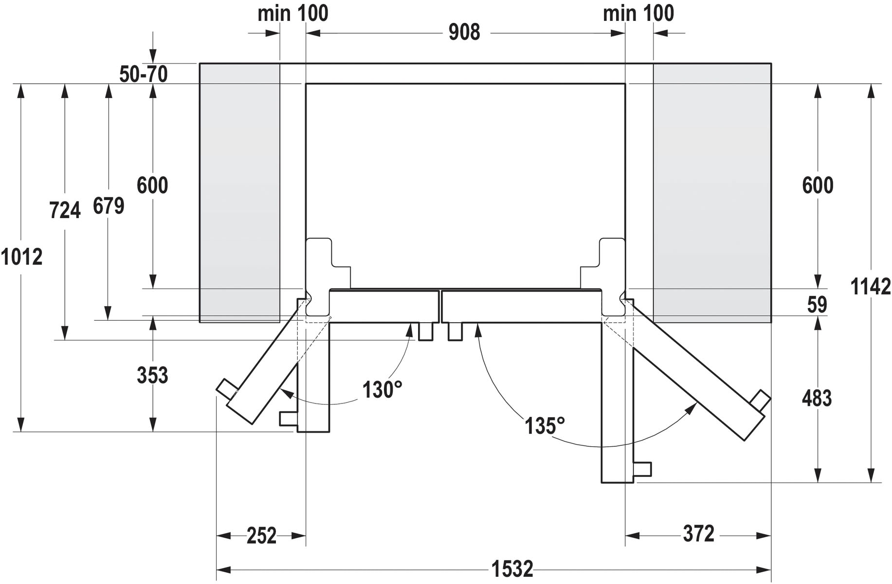 GORENJE Side-by-Side »NRS9EVXB1«