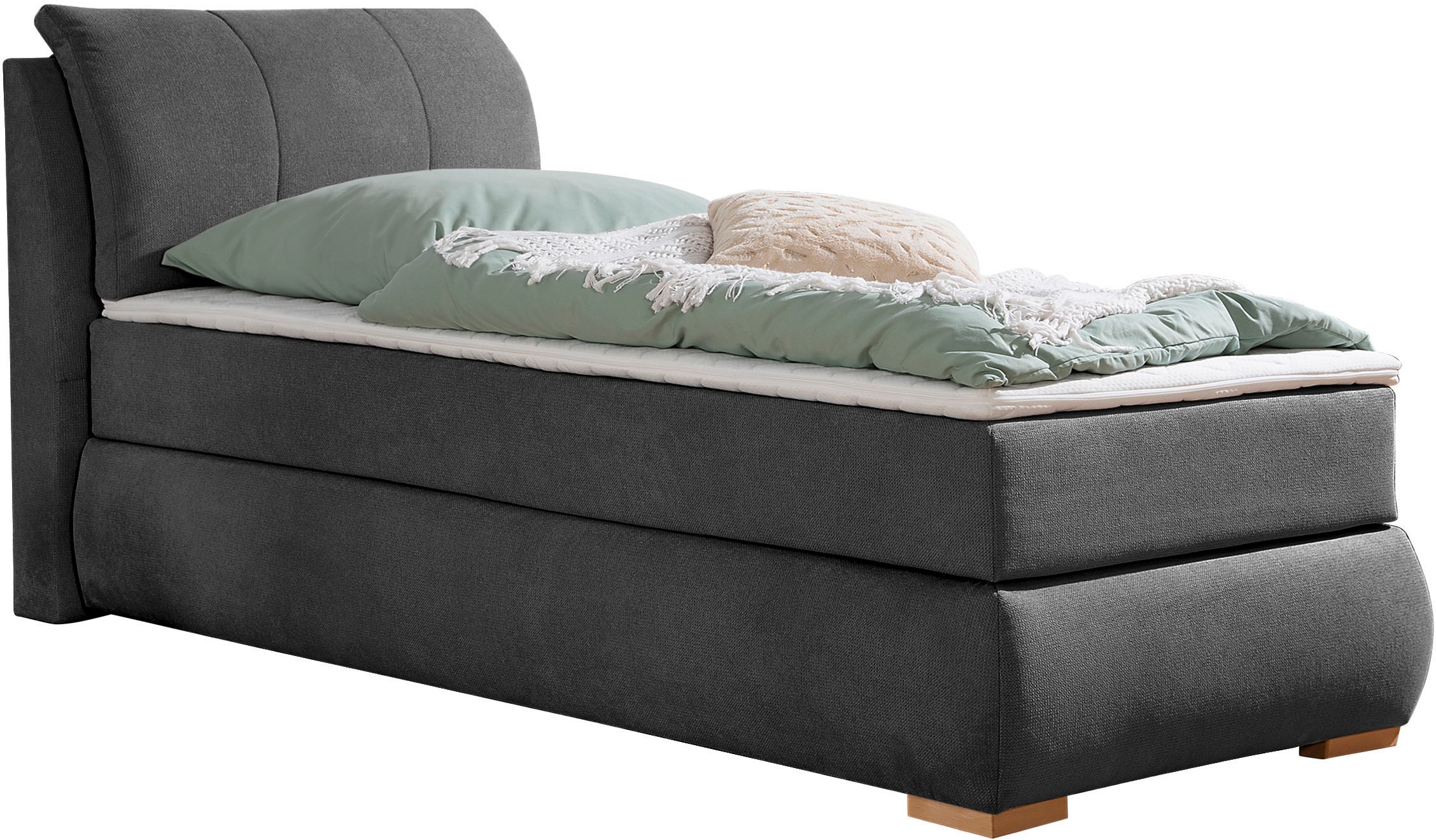 Home affaire Boxspringbett »Breitenthal«, abnehmbare Rückenkissen mit Klettband