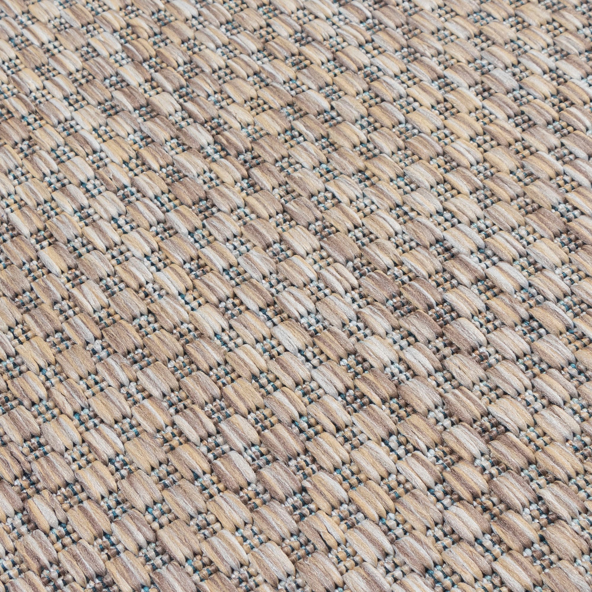 Sanat Teppich »Melissa 8000«, rechteckig, 10 mm Höhe, Kurzflor, In -und Outdoor geeignet, Außenbereich, Wohnzimmer