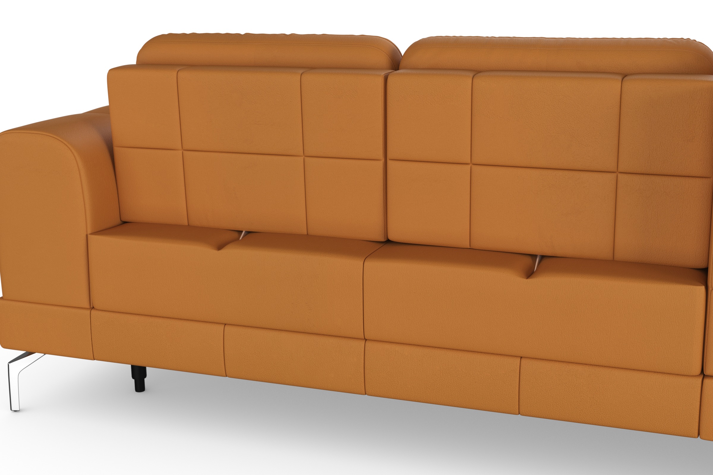 sit&more Ecksofa »Bendigo L-Form«, inklusive Sitztiefenverstellung, Bodenfreiheit 15 cm, 2 Fußfarben