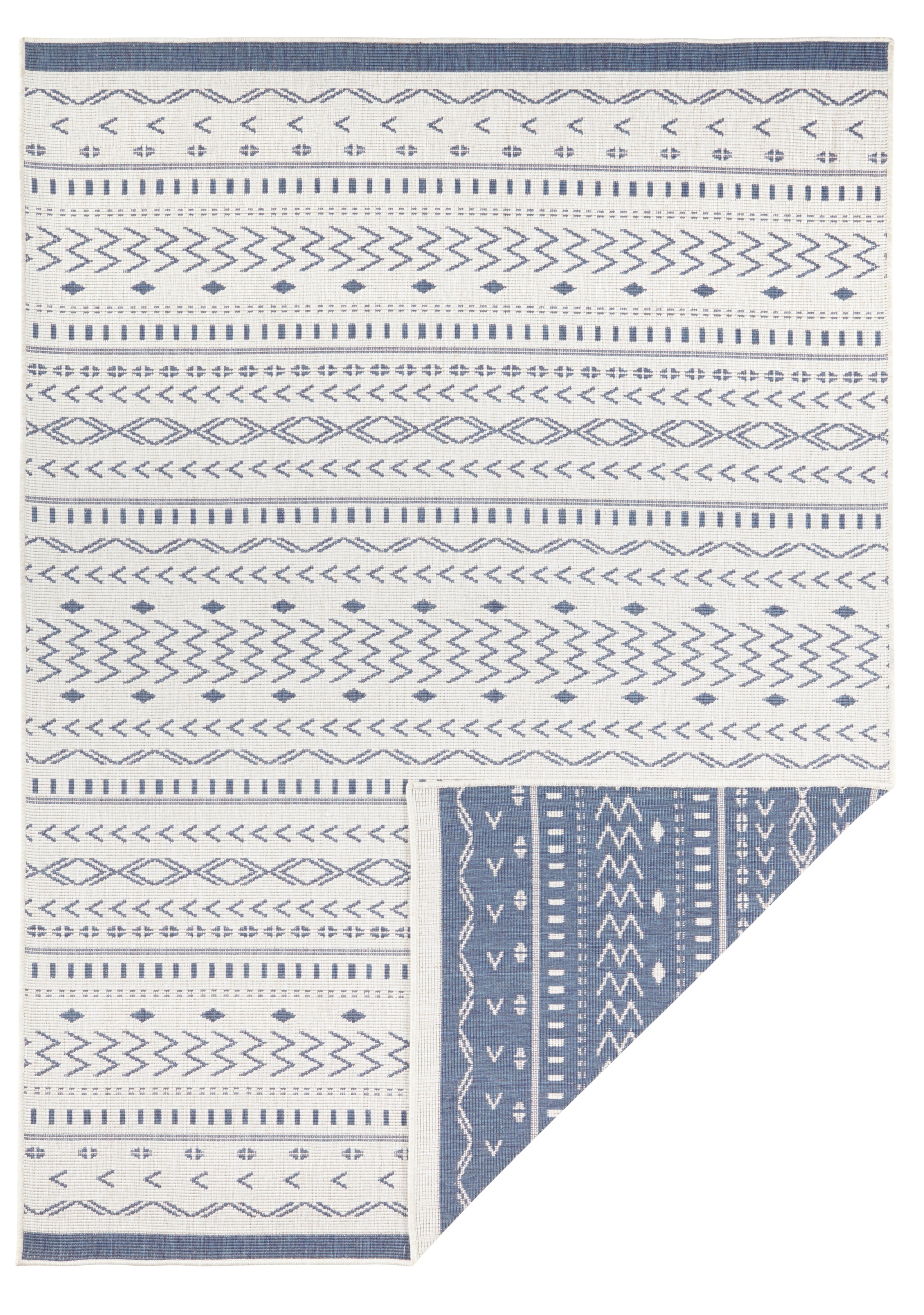 NORTHRUGS Teppich »Kuba Wendeteppich«, rechteckig, 5 mm Höhe, In-& Outdoor, günstig online kaufen