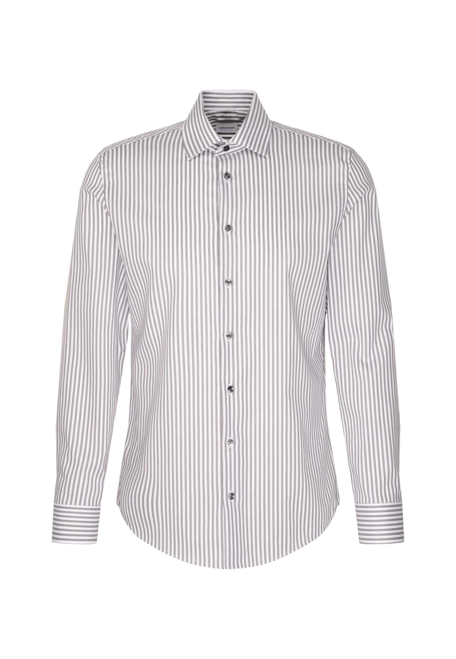 seidensticker Businesshemd »Shaped« Shaped 1/1 Kentkragen Streifen