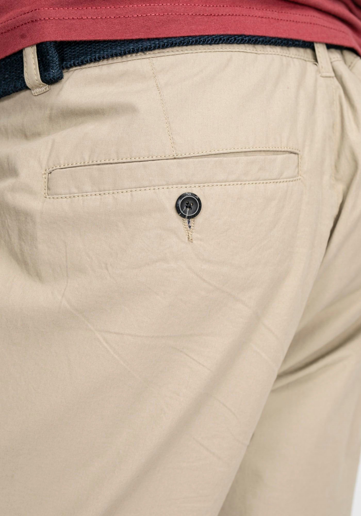 5. Bild von Petrol Industries Chinoshorts, (Set, mit Gürtel)