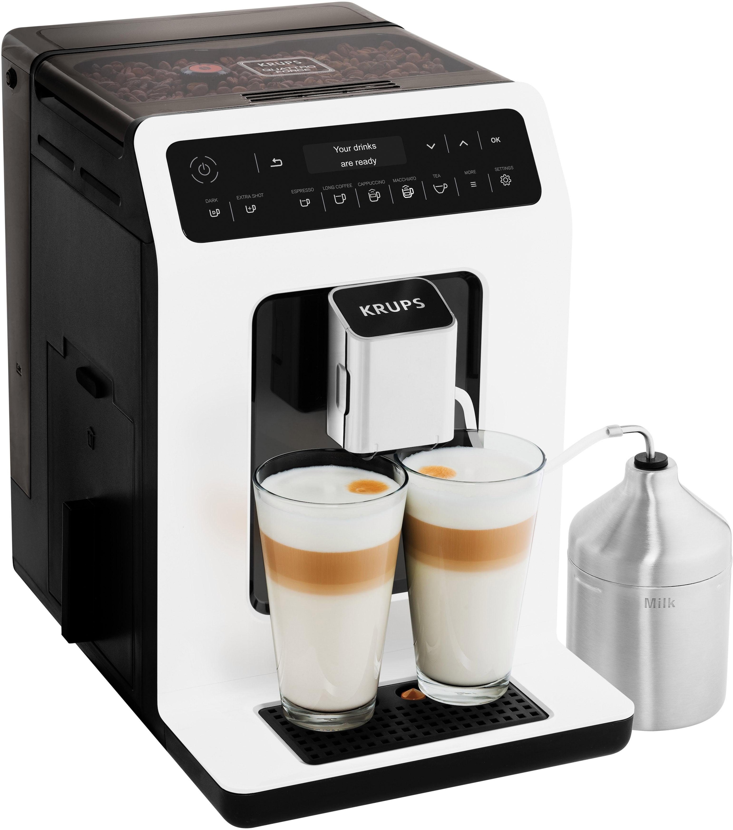Evidence, Tank, EA8911 Krups Kaffeevollautomat 2,1l kaufen Kegelmahlwerk online