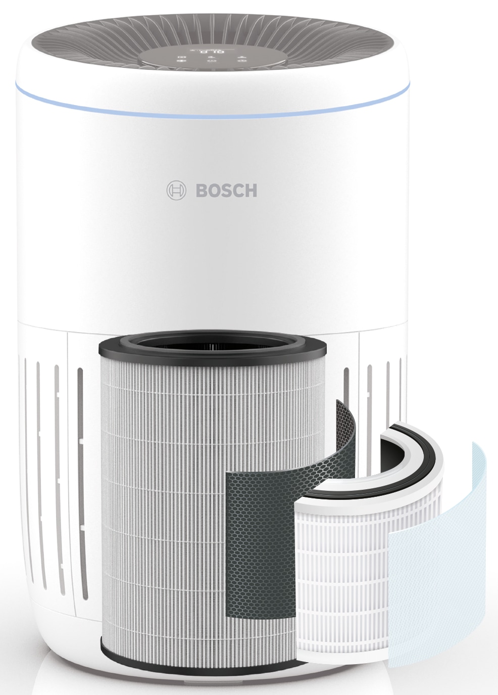 BOSCH Kombifilter »3-in-1 HEPA Filter mit Hocheffizienter Aktivkohlefilter«
