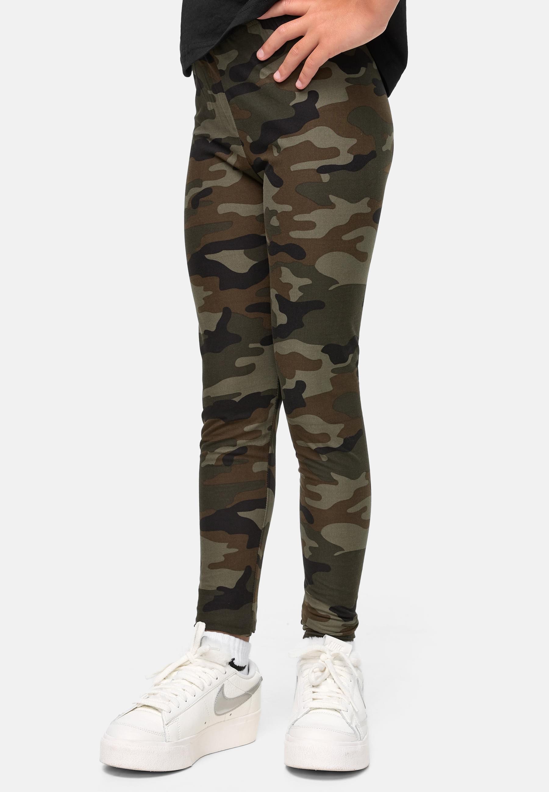 URBAN CLASSICS Leggings »Urban Classics Damen Girls Camo Leggings«