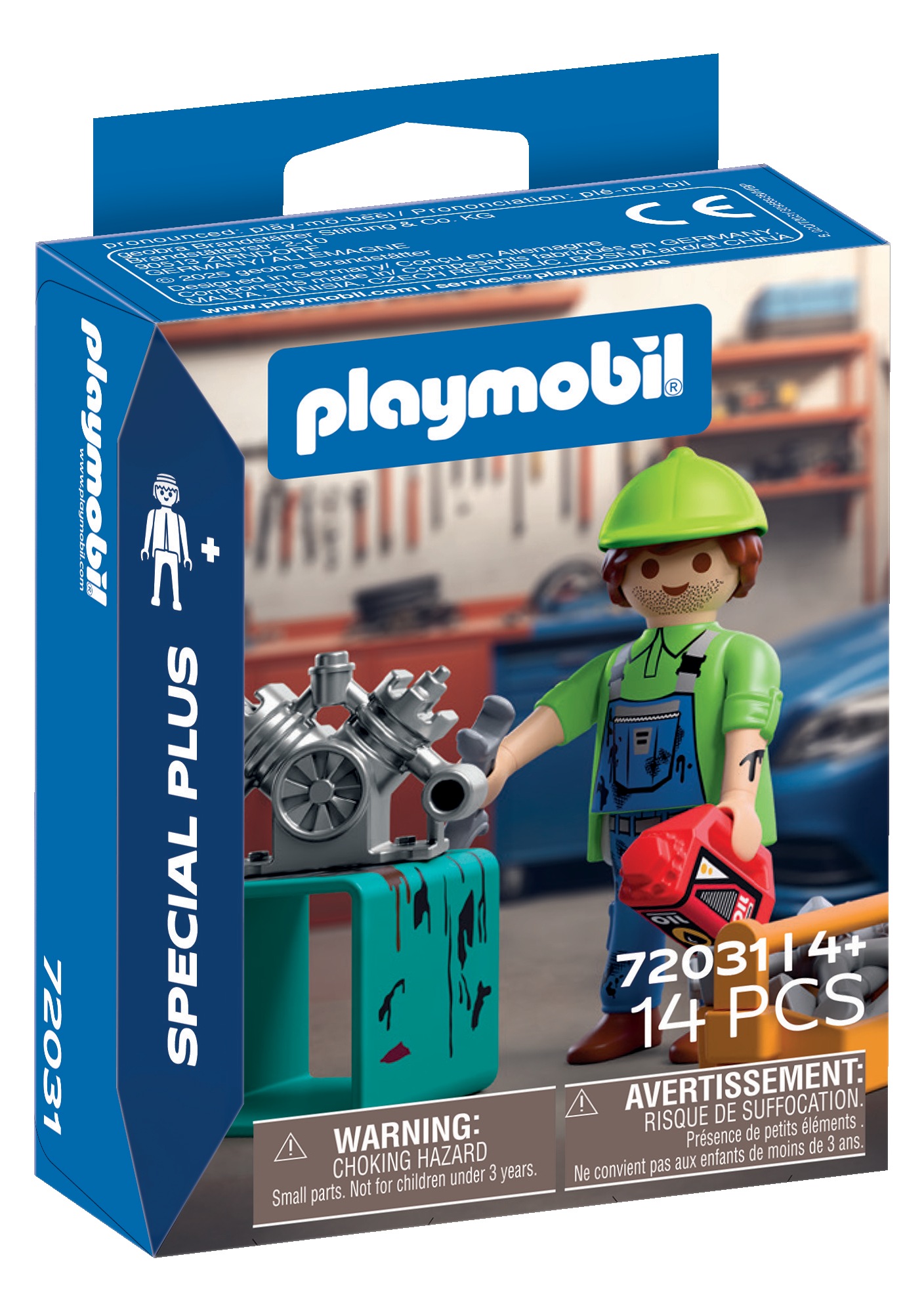 Playmobil® Konstruktions-Spielset »Mechaniker (72031), City Action«