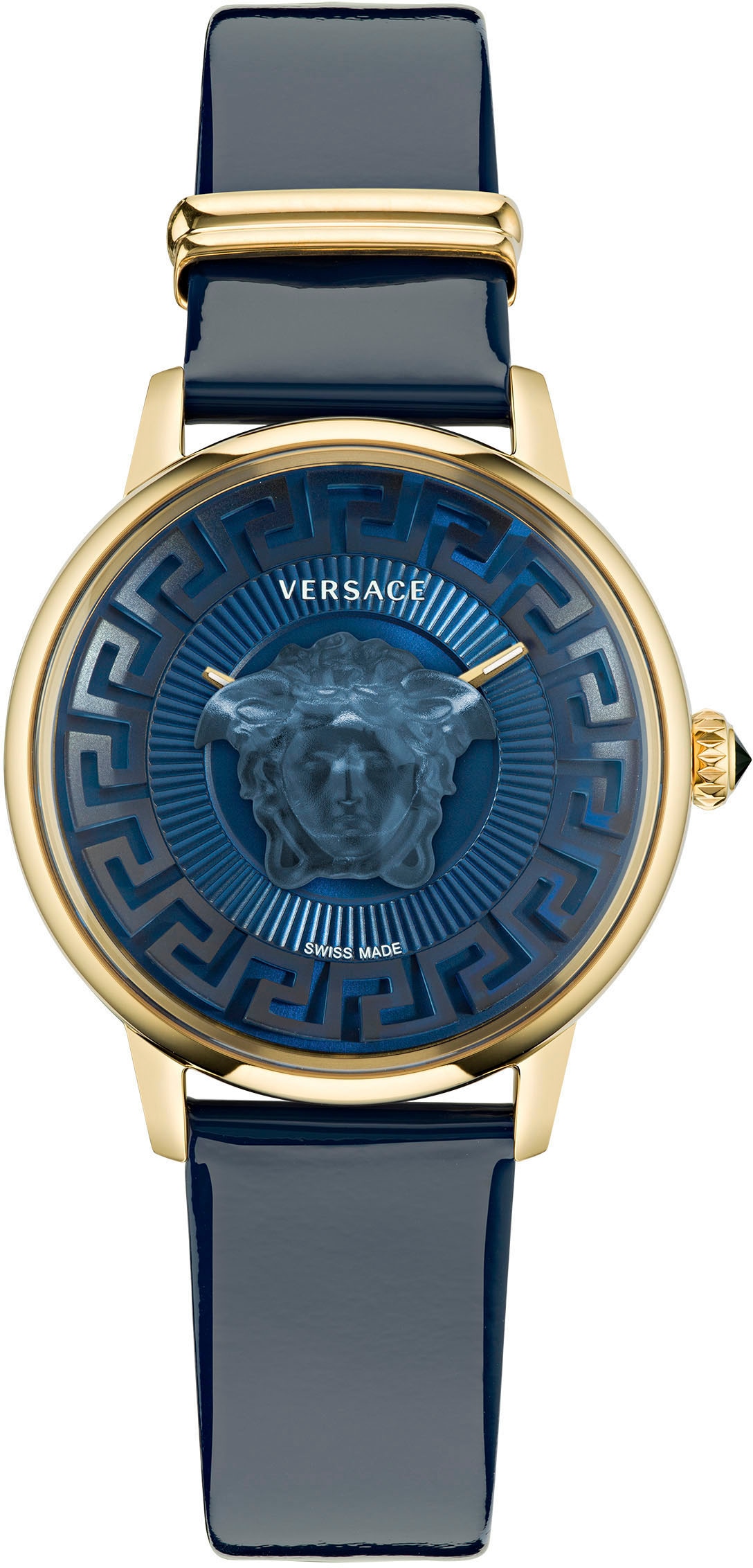 Versace Quarzuhr »MEDUSA ALCHEMY«, Armbanduhr, Damenuhr, Saphirglas, Swiss Made, Leuchtzeiger