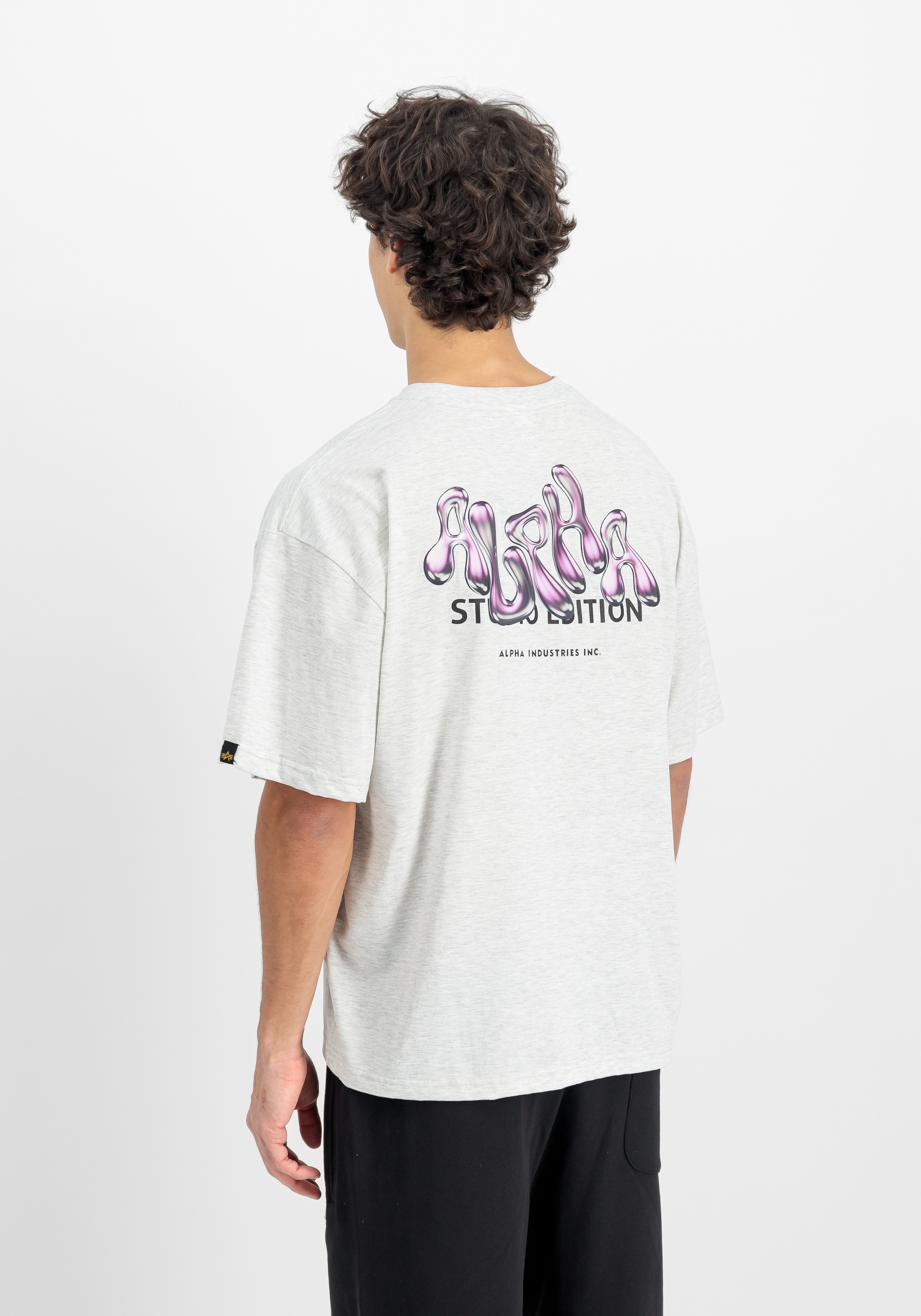 Alpha Industries T-Shirt »Alpha Industries Men - T-Shirts Studio Edition Backprint T-Shirt«