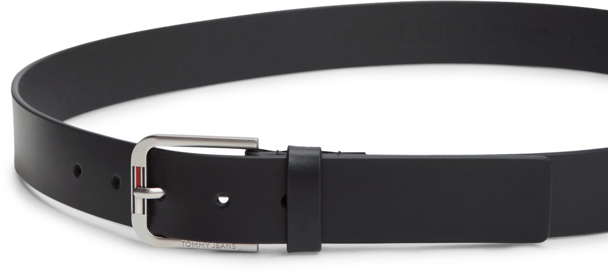 Tommy Jeans Ledergürtel »TJM AUSTIN«, 3,5 cm, glattes Finish, quadratische Schnalle