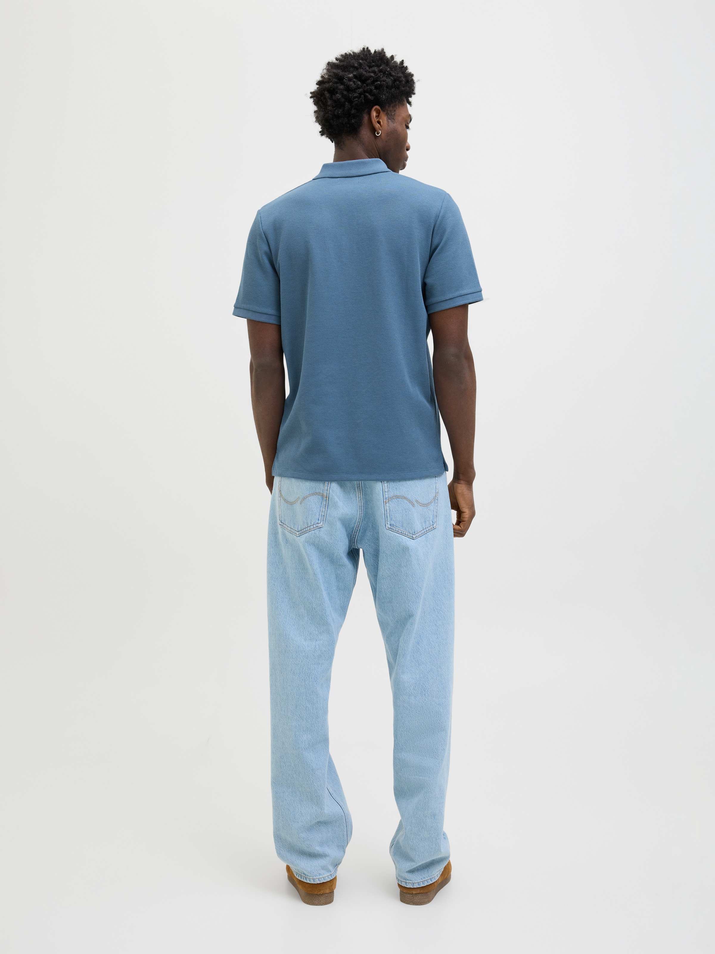 Jack & Jones Poloshirt »JJEAUSTIN POLO SS NOOS«, mit Logo Stickerei