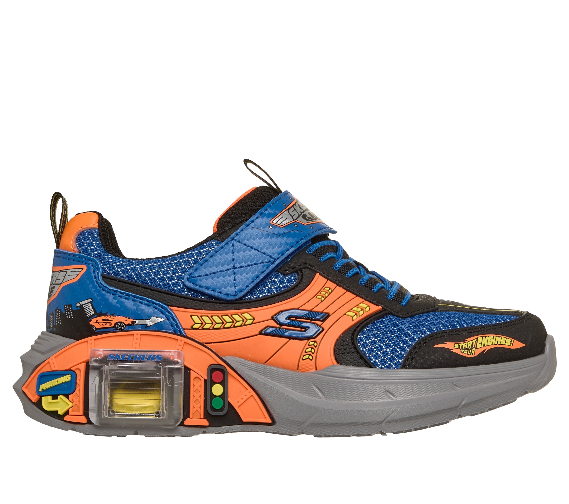 Skechers Sneaker »Compartment & Two Toy Cars«  Kinderschuh mit integriertem Toy Car, Größenschablone zum Download